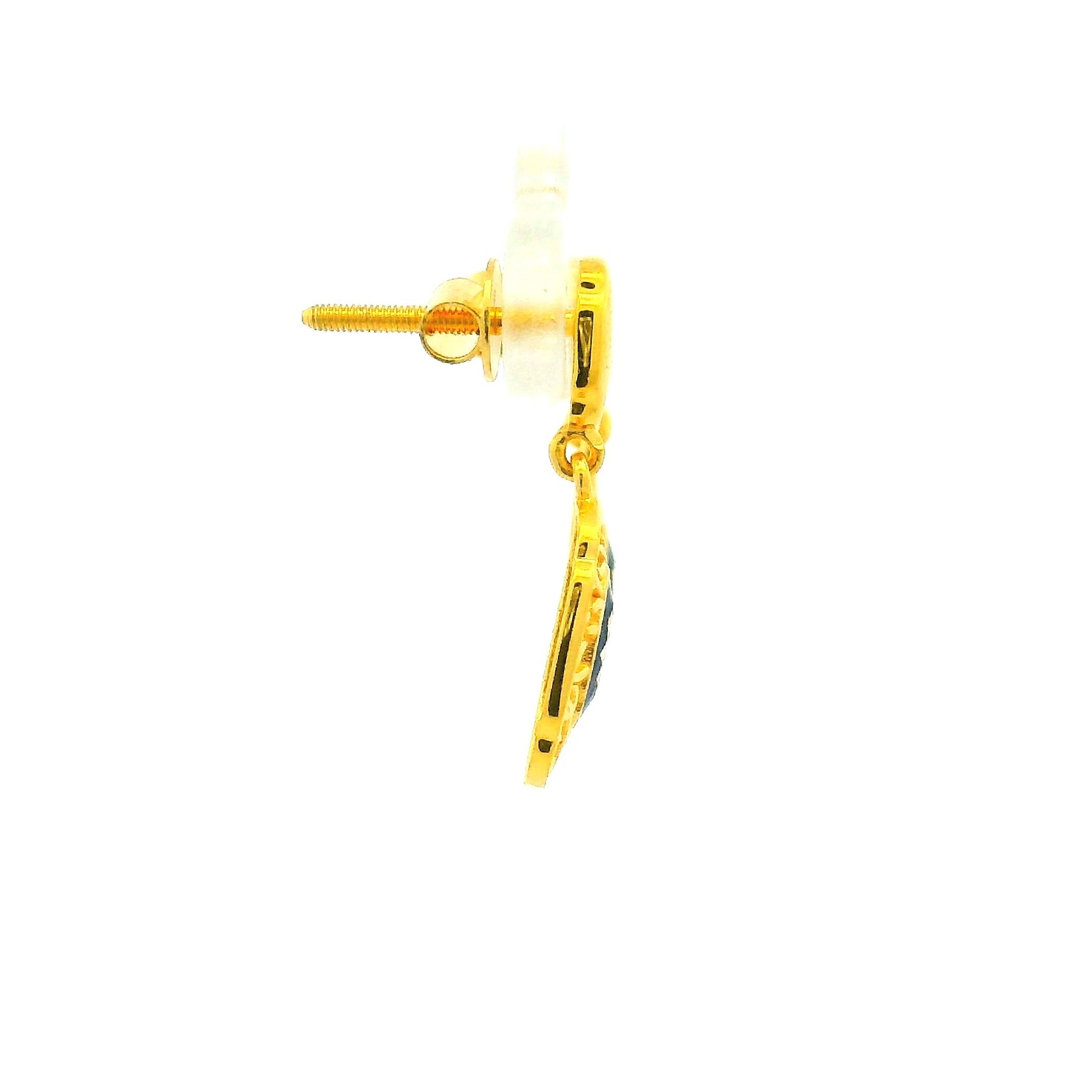Gold Pendant Set
