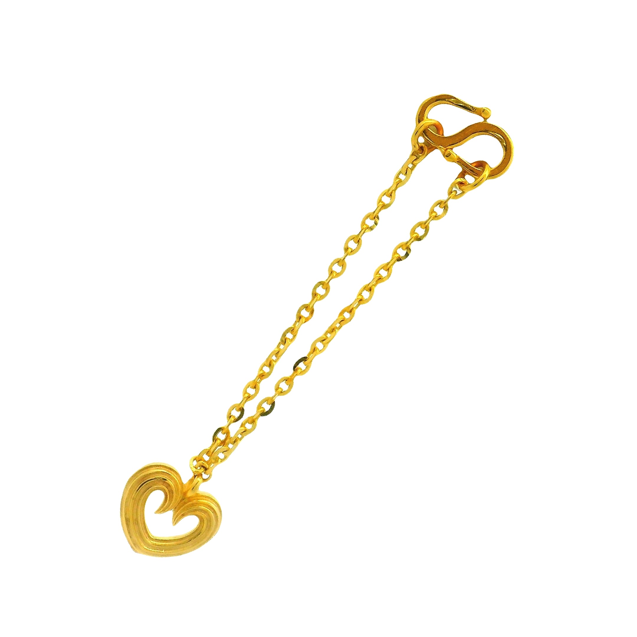 Gold Watch Charm