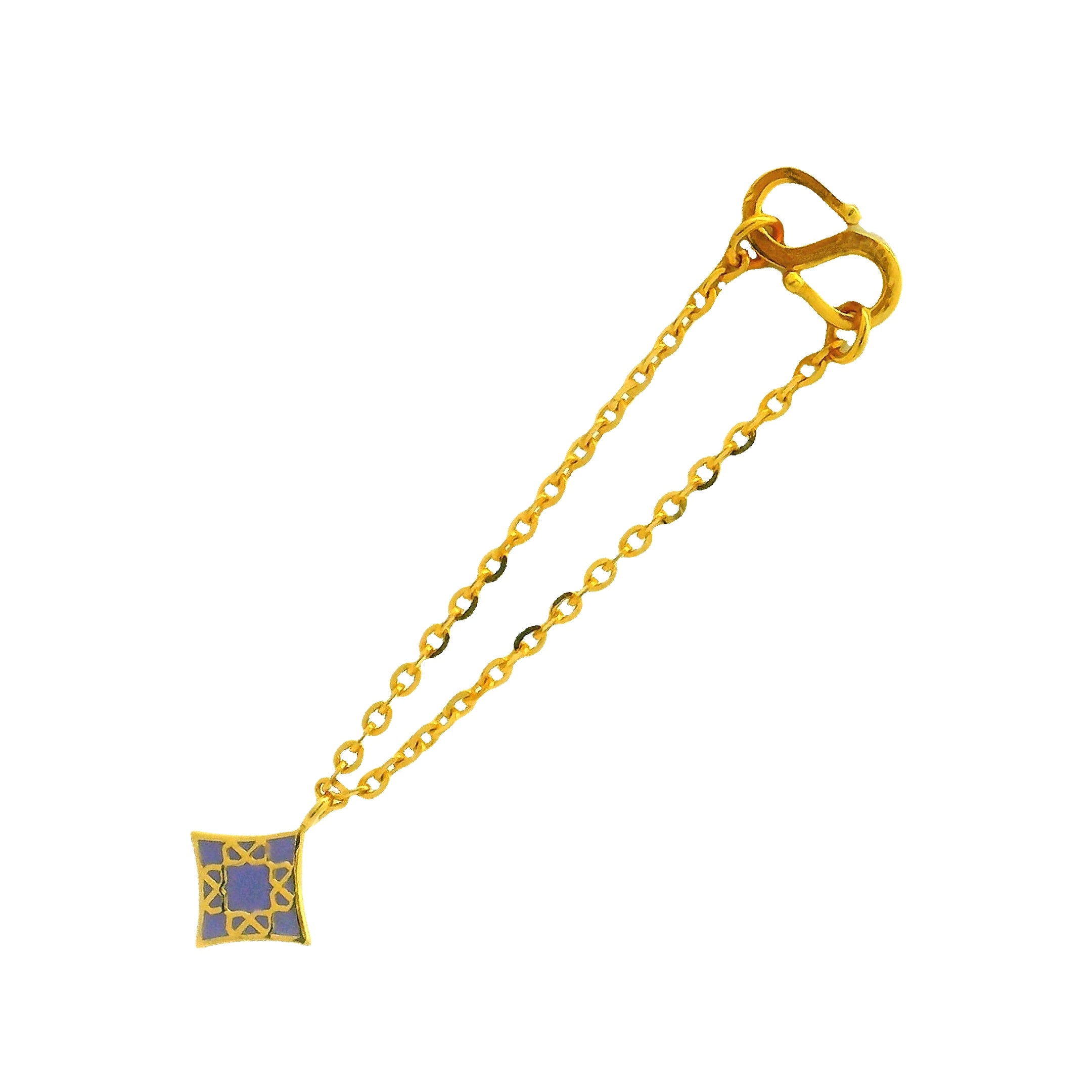 Gold Watch Charm