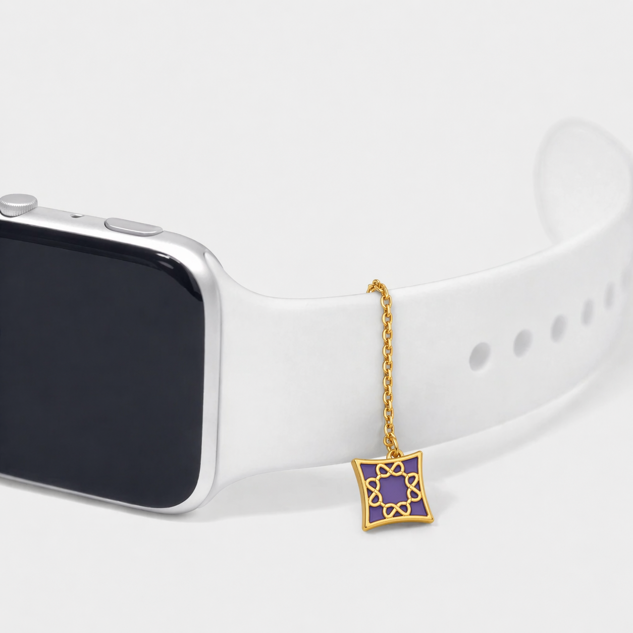 Boldly Glimmer Gold Watch Charm