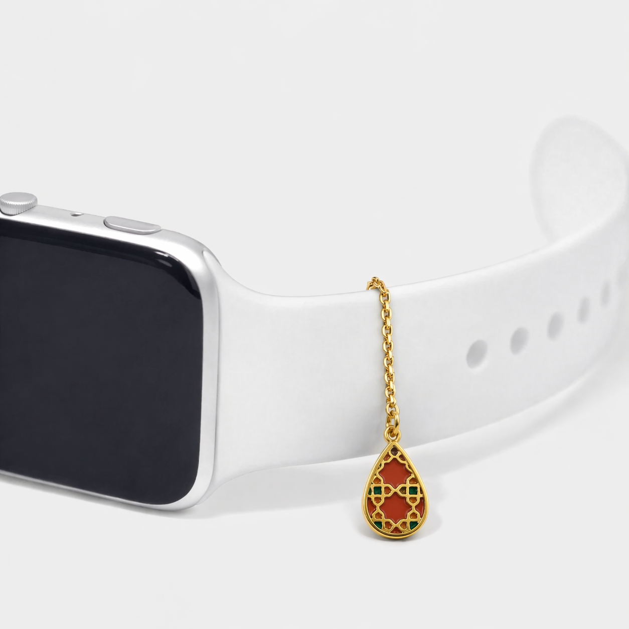 Gold Watch Charm
