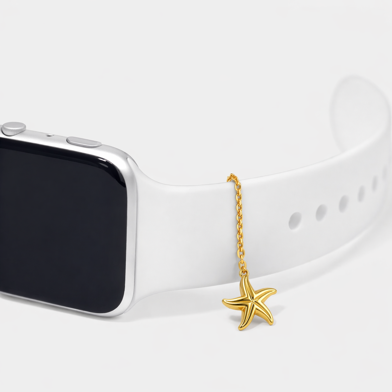 Star Shine Gold Watch Charm