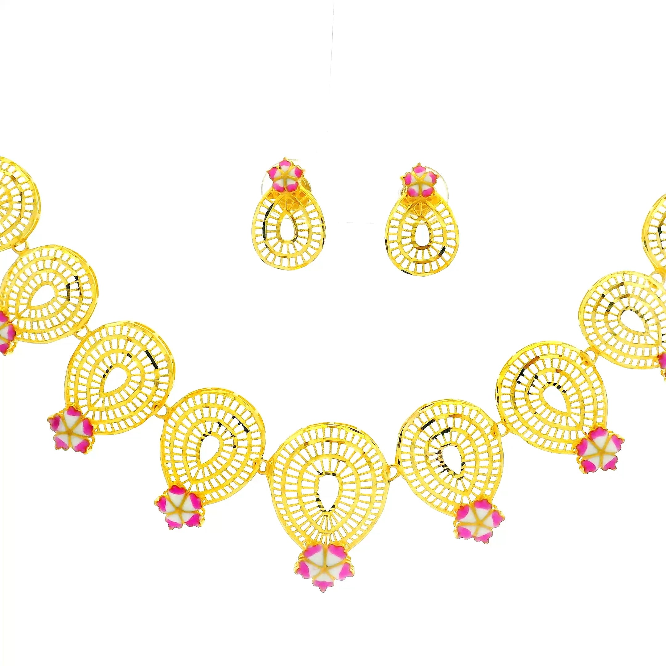 Gold Necklace Set
