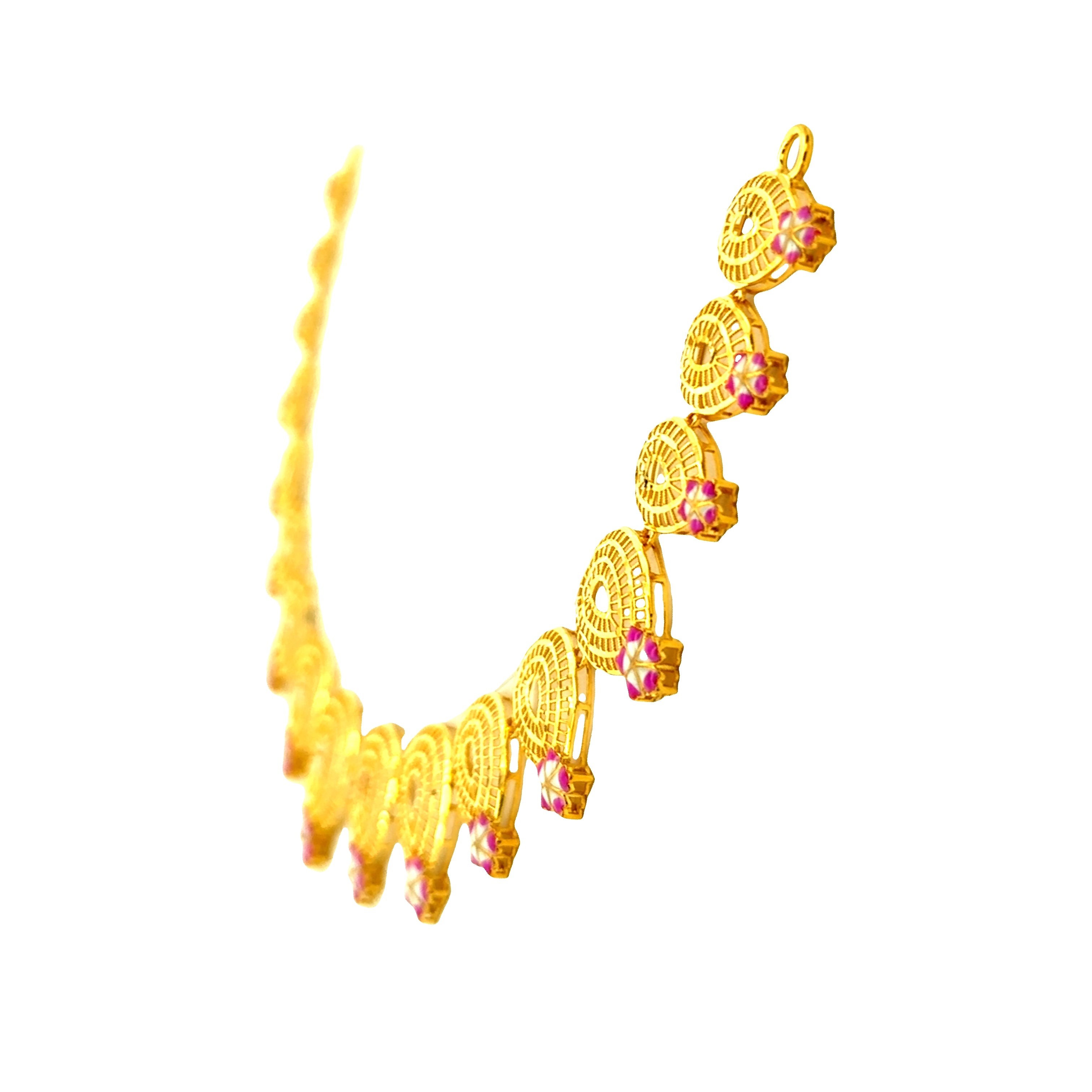 Gold Necklace Set