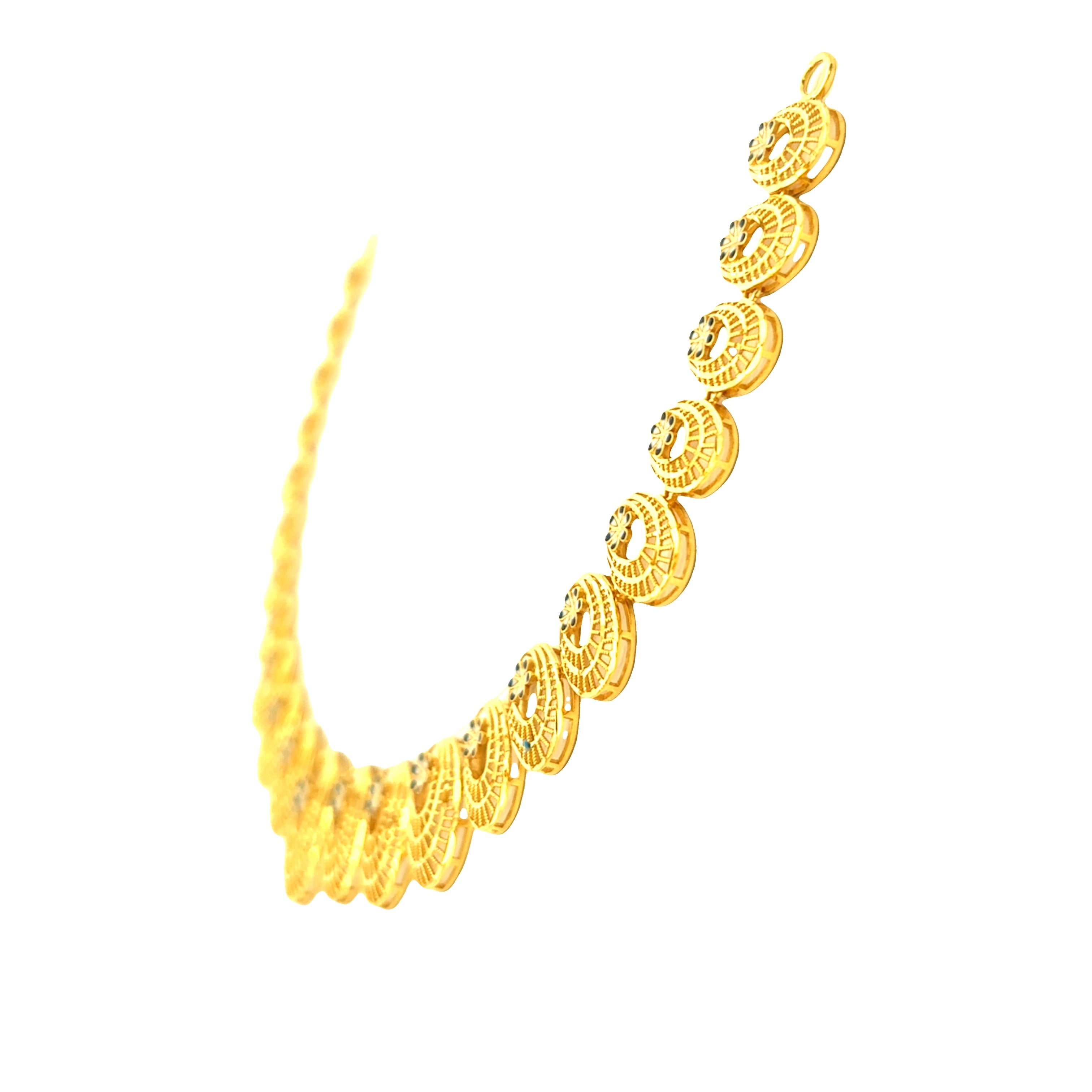 Gold Necklace Set
