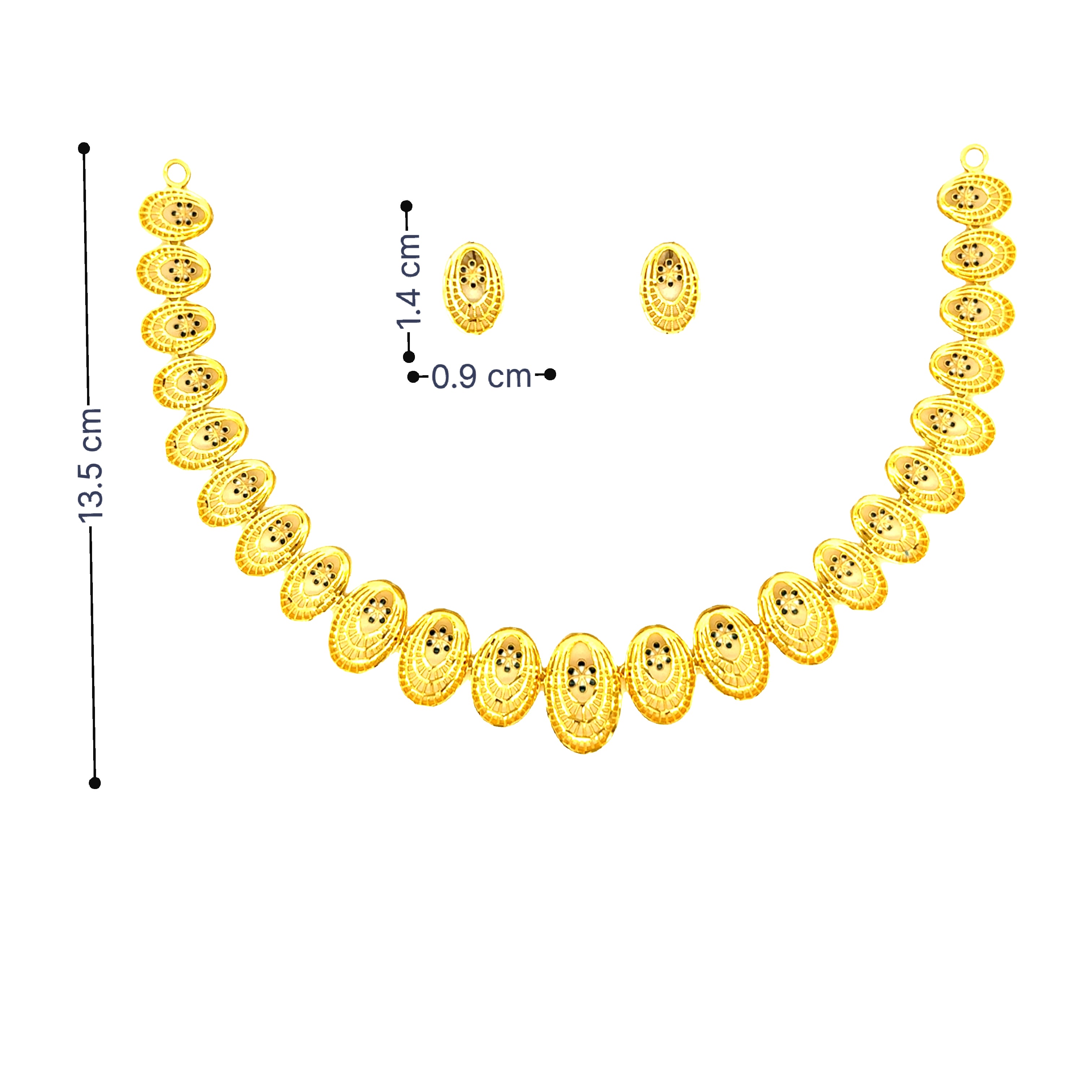 Gold Necklace Set