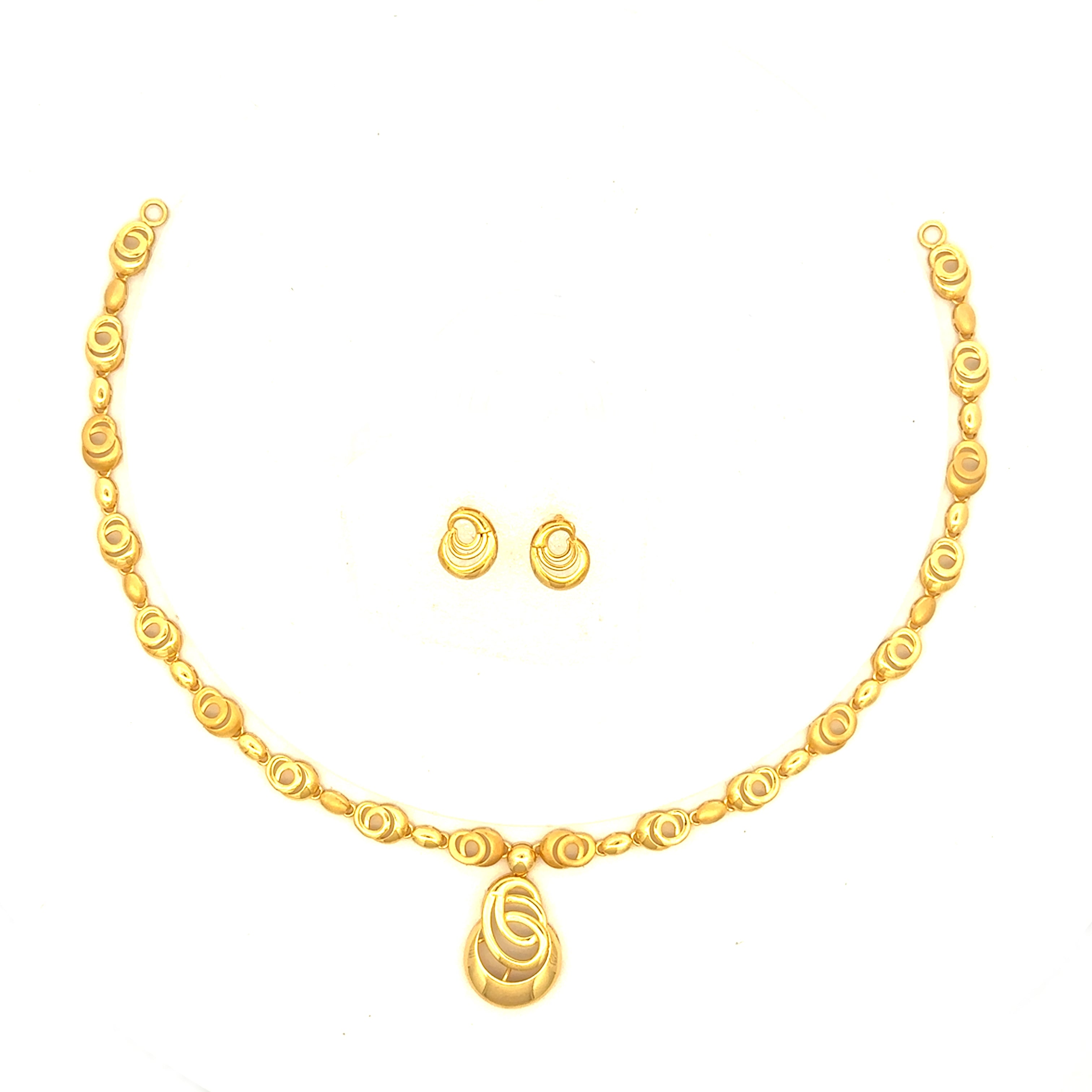 Gold Necklace Set