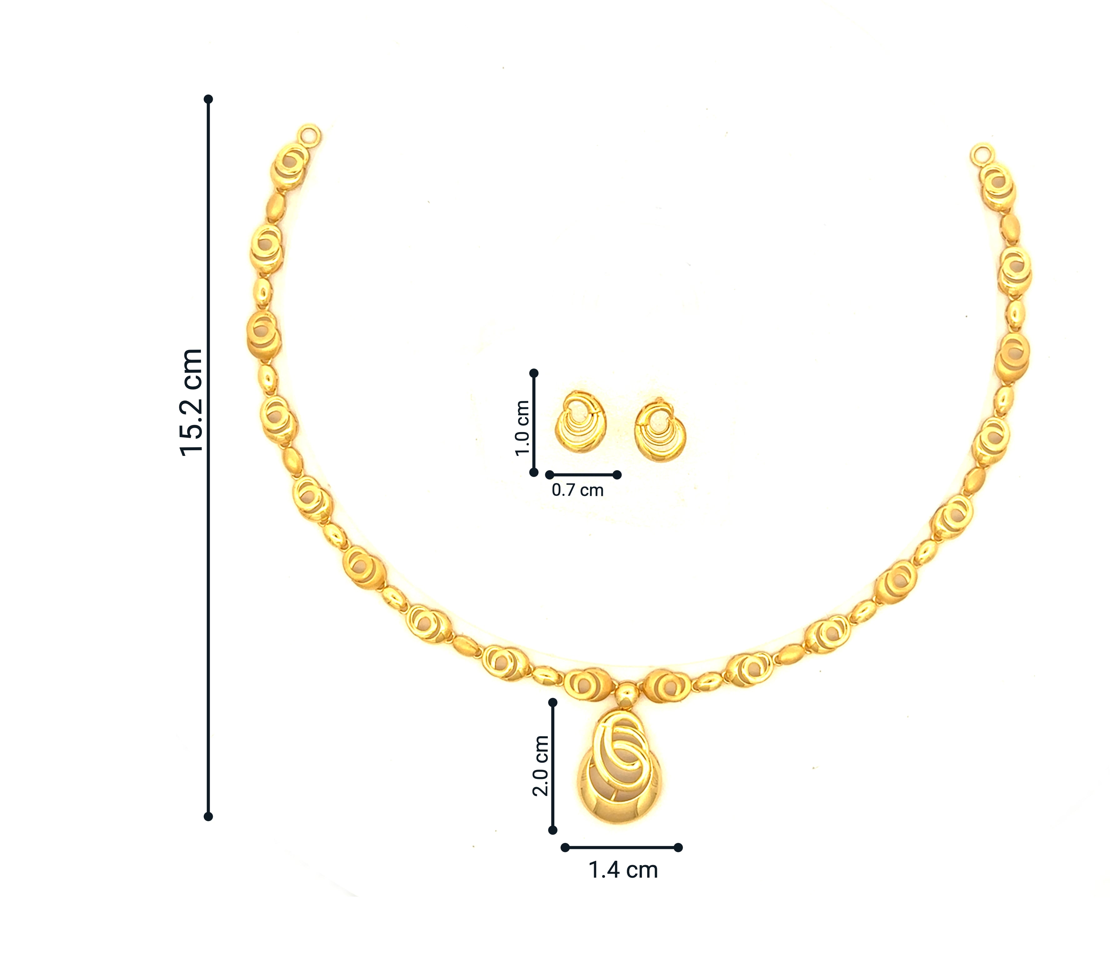 Gold Necklace Set