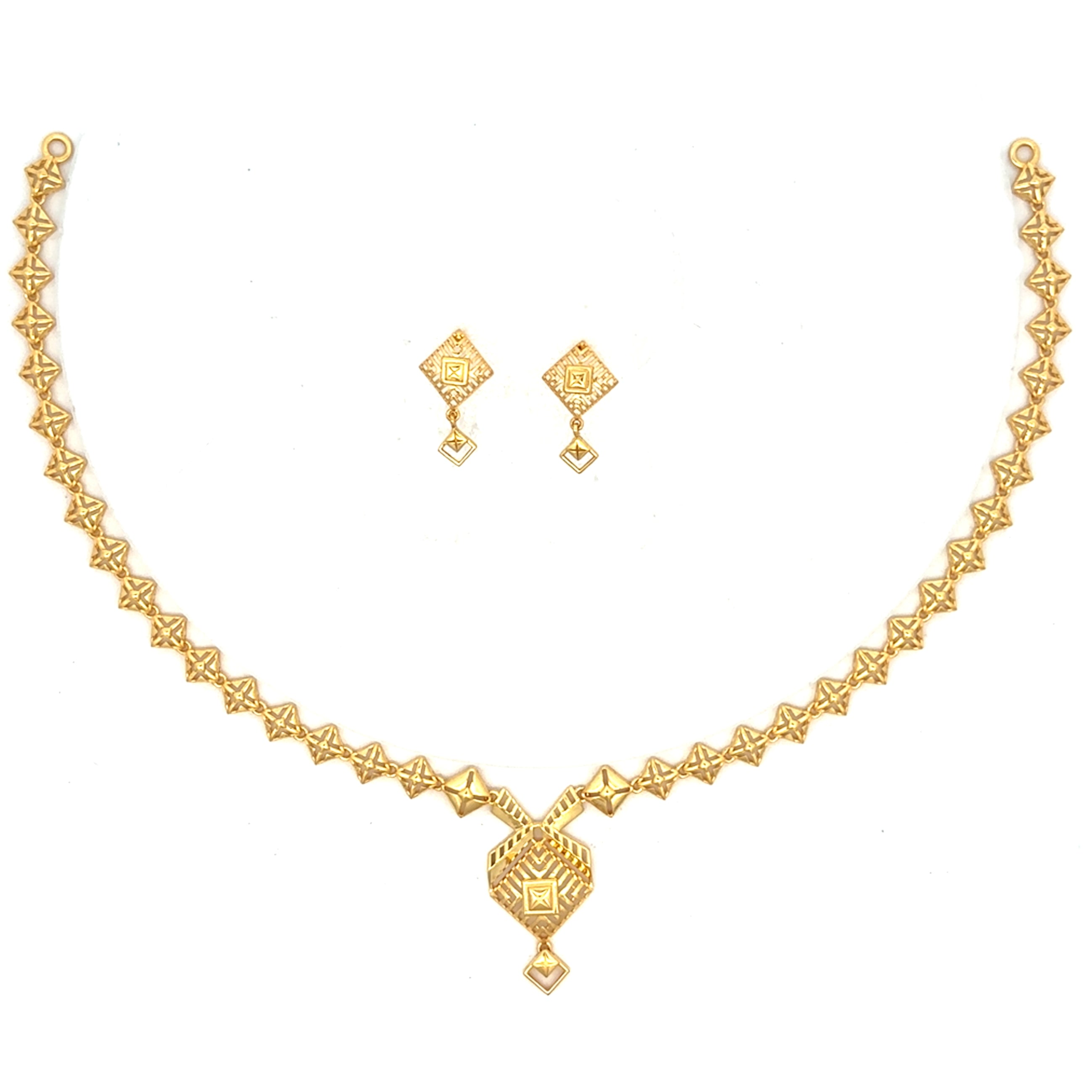 Gold Necklace Set