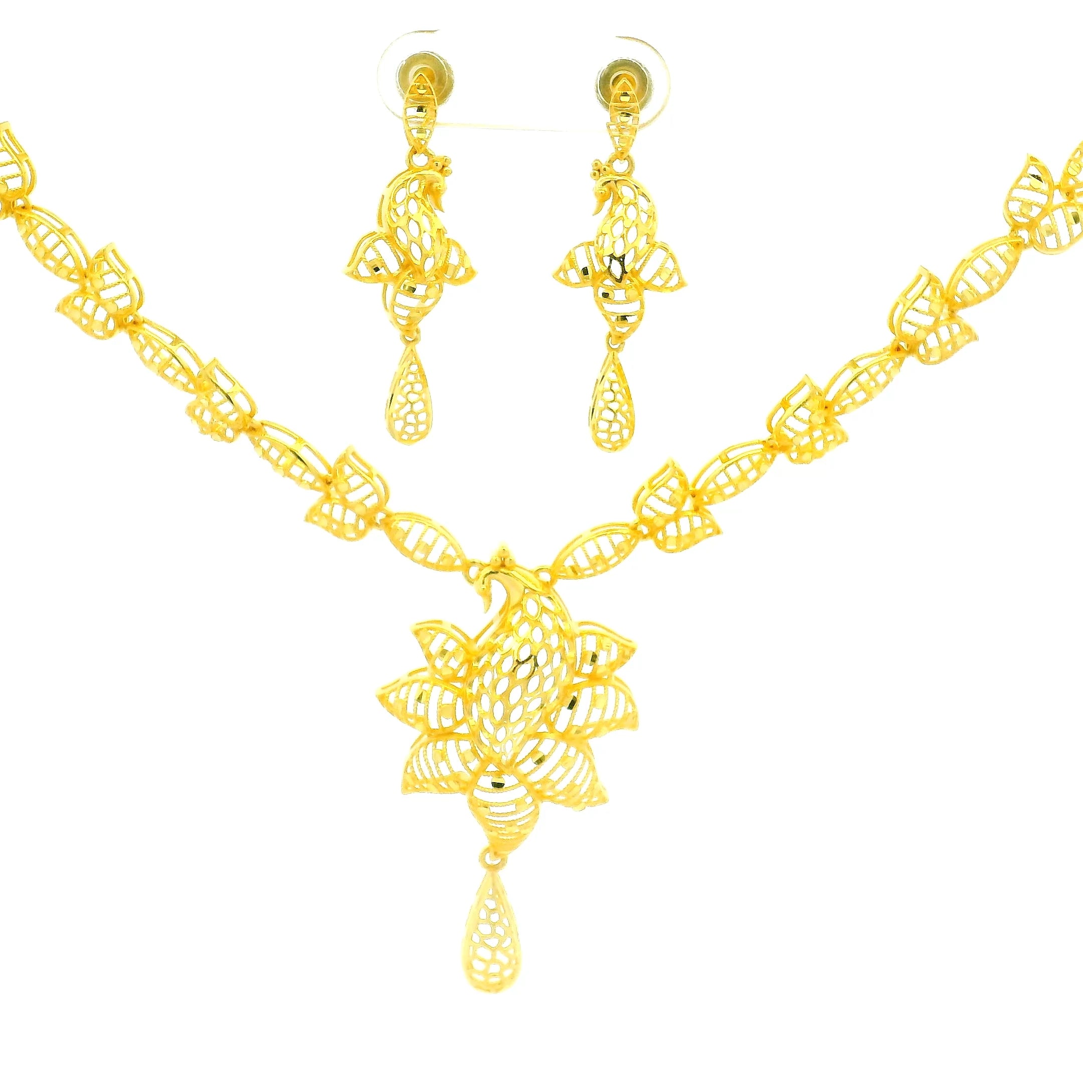 Gold Necklace Set