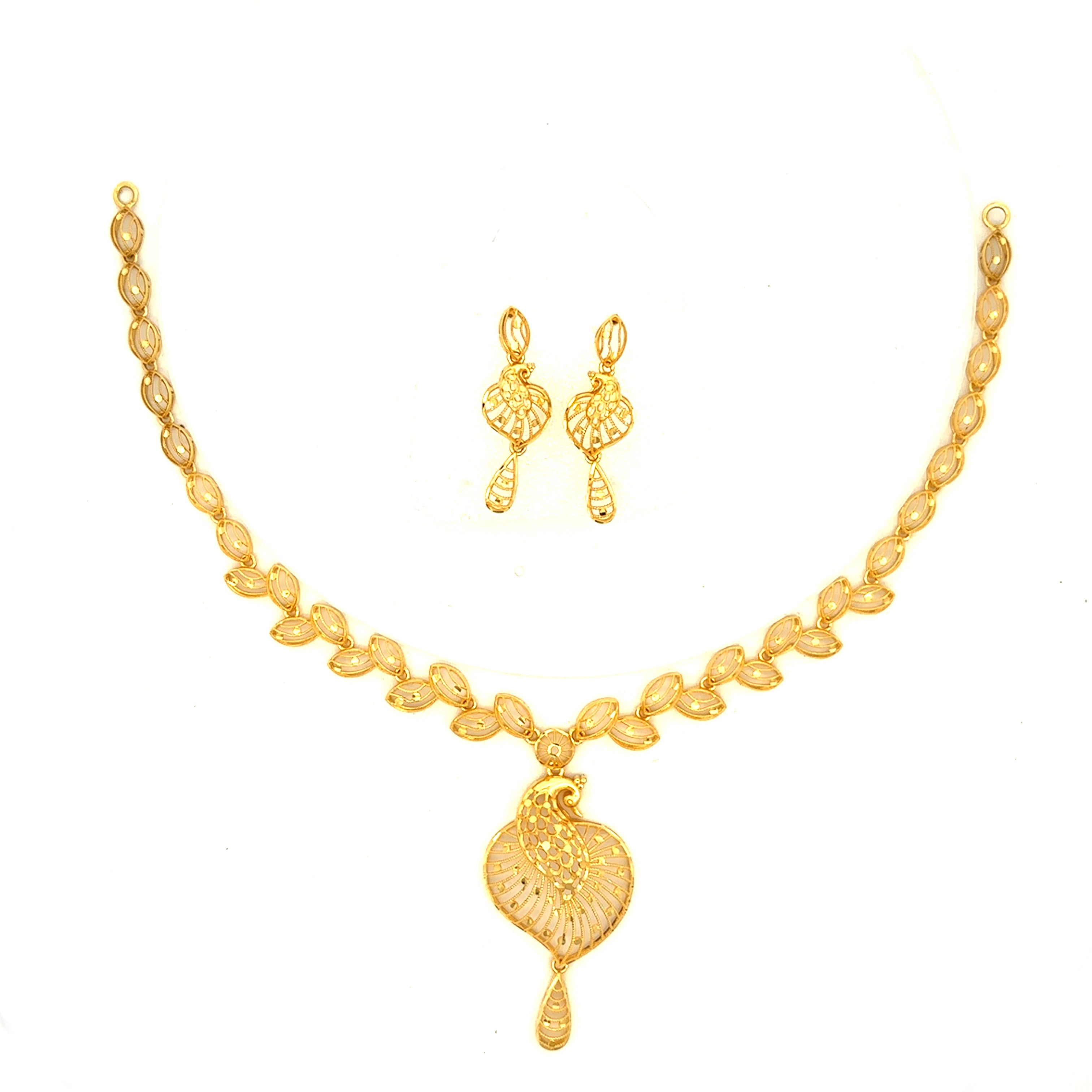 Gold Necklace Set