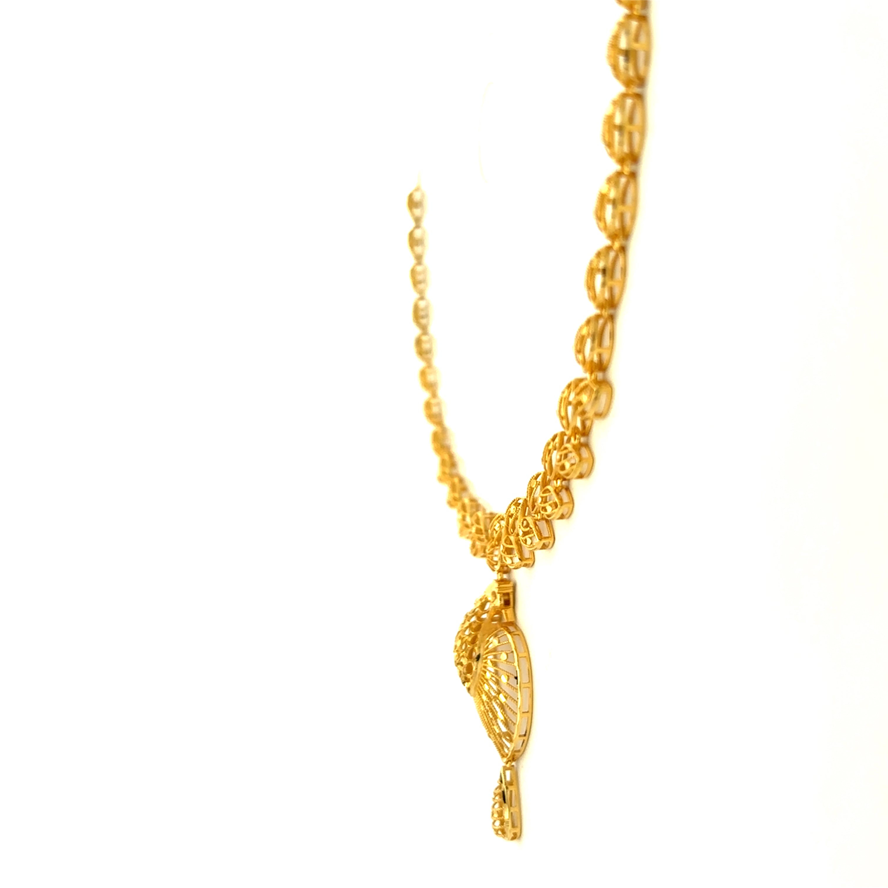 Gold Necklace Set