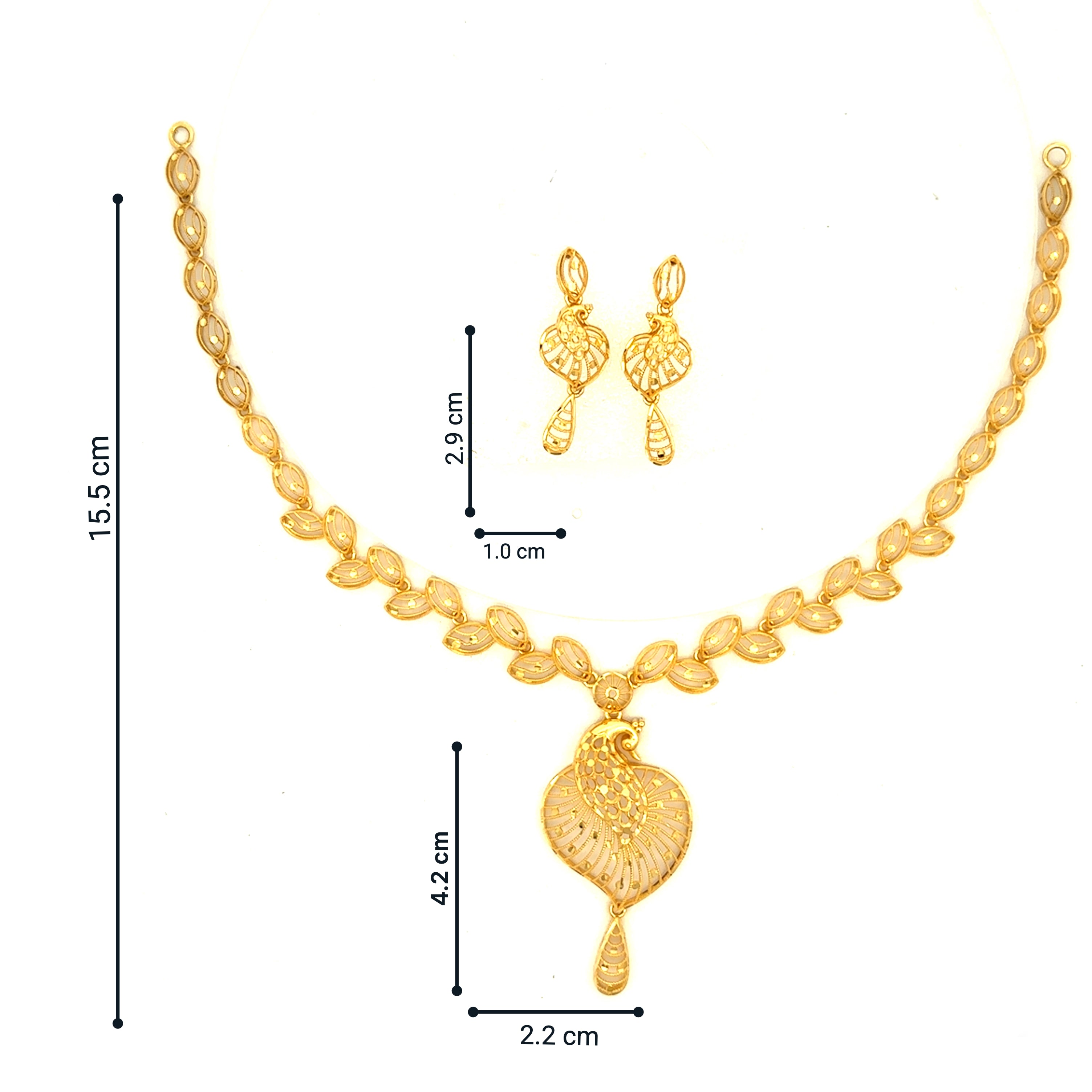Gold Necklace Set