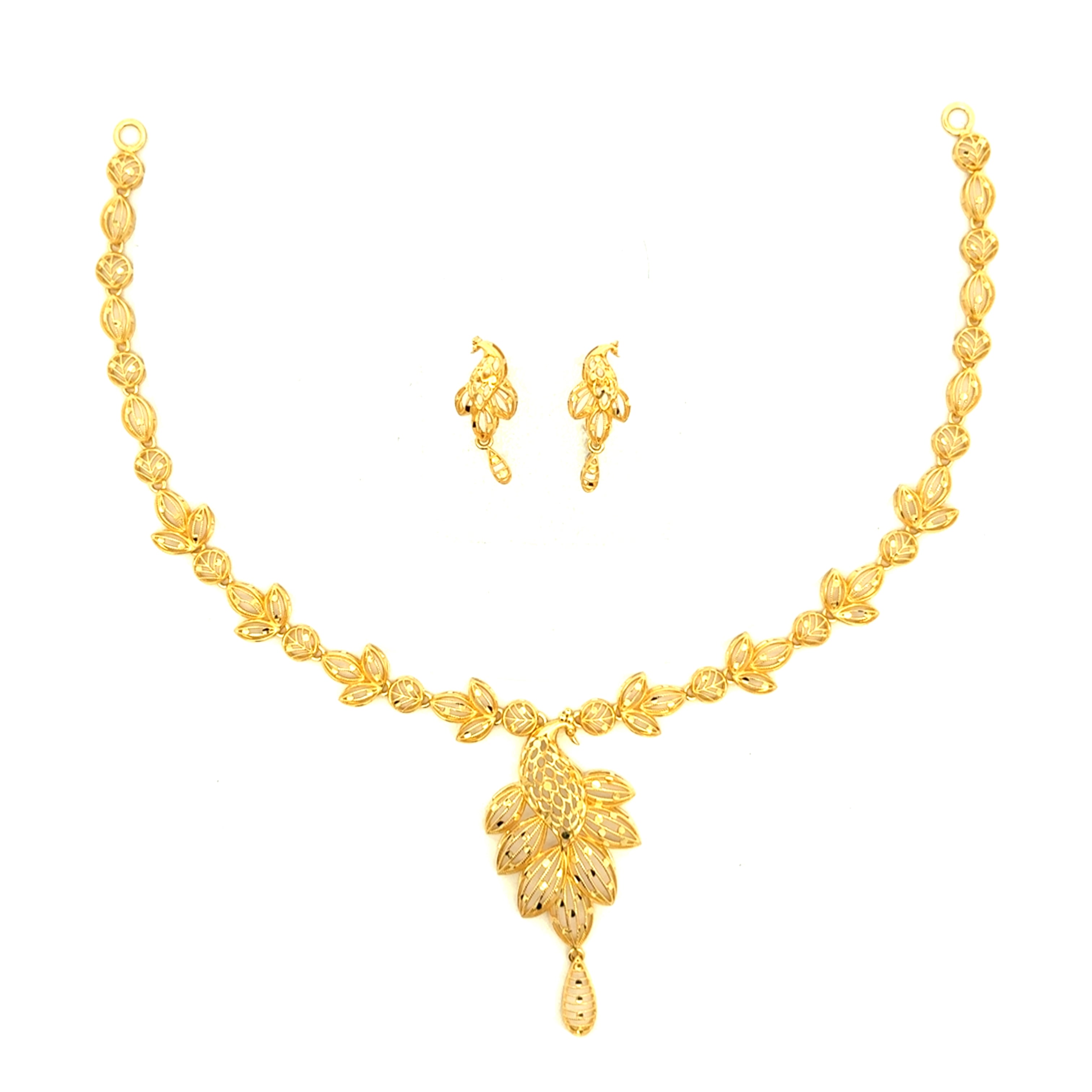 Gold Necklace Set