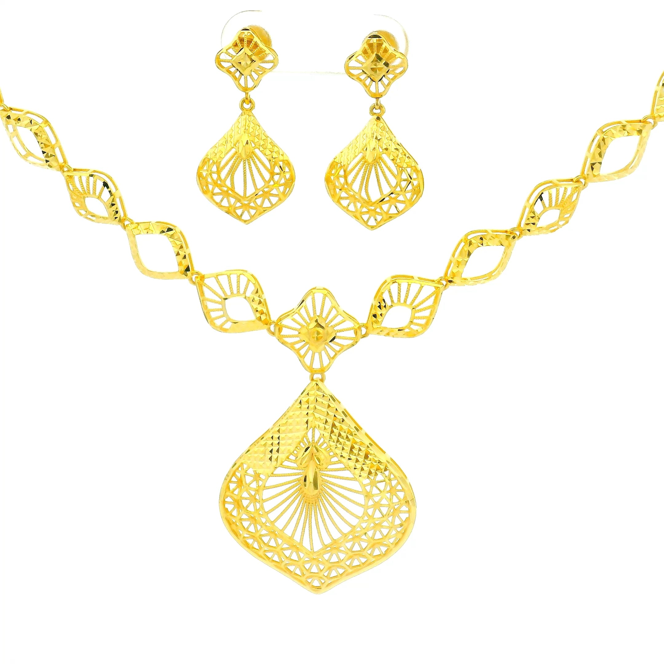 Gold Necklace Set