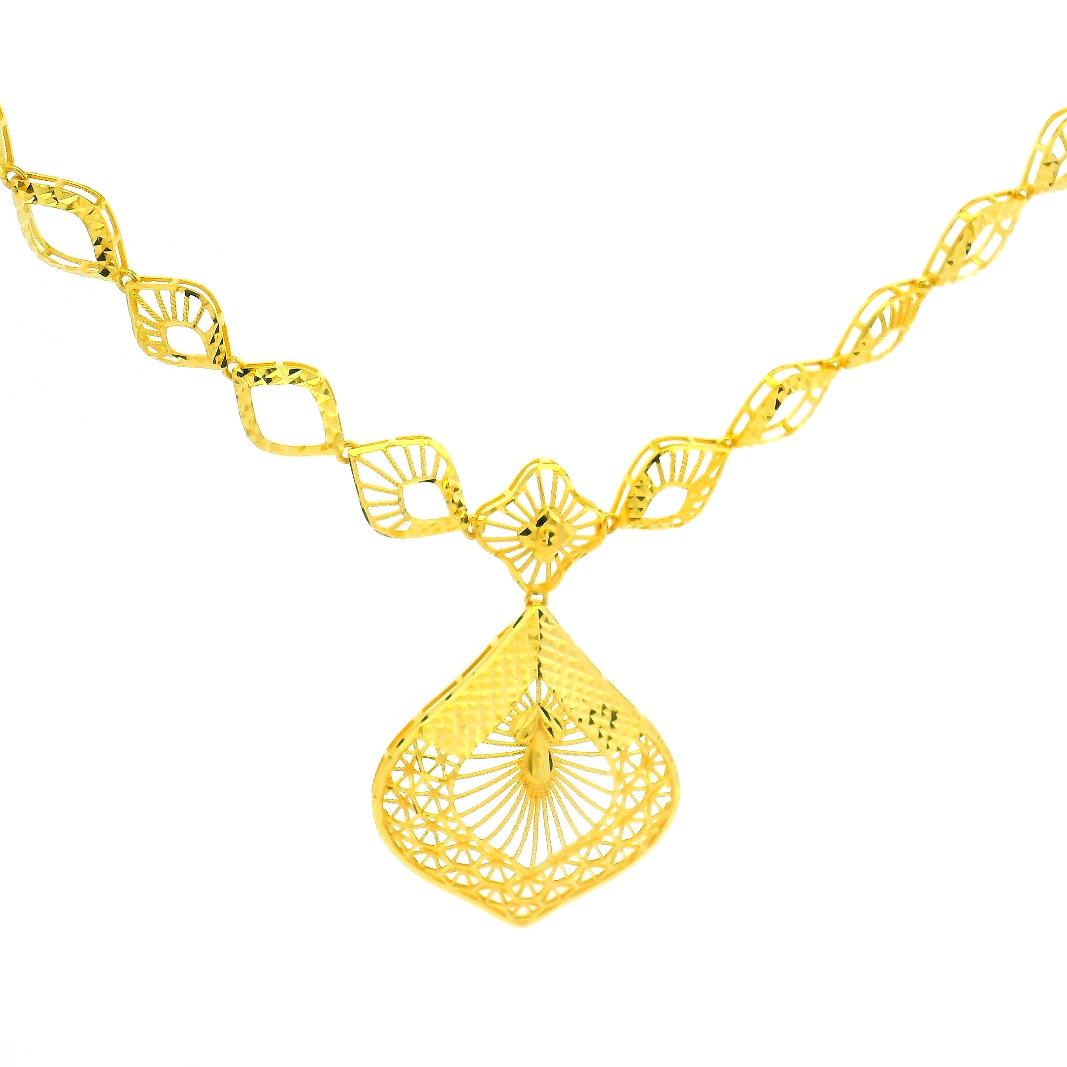 Gold Necklace Set