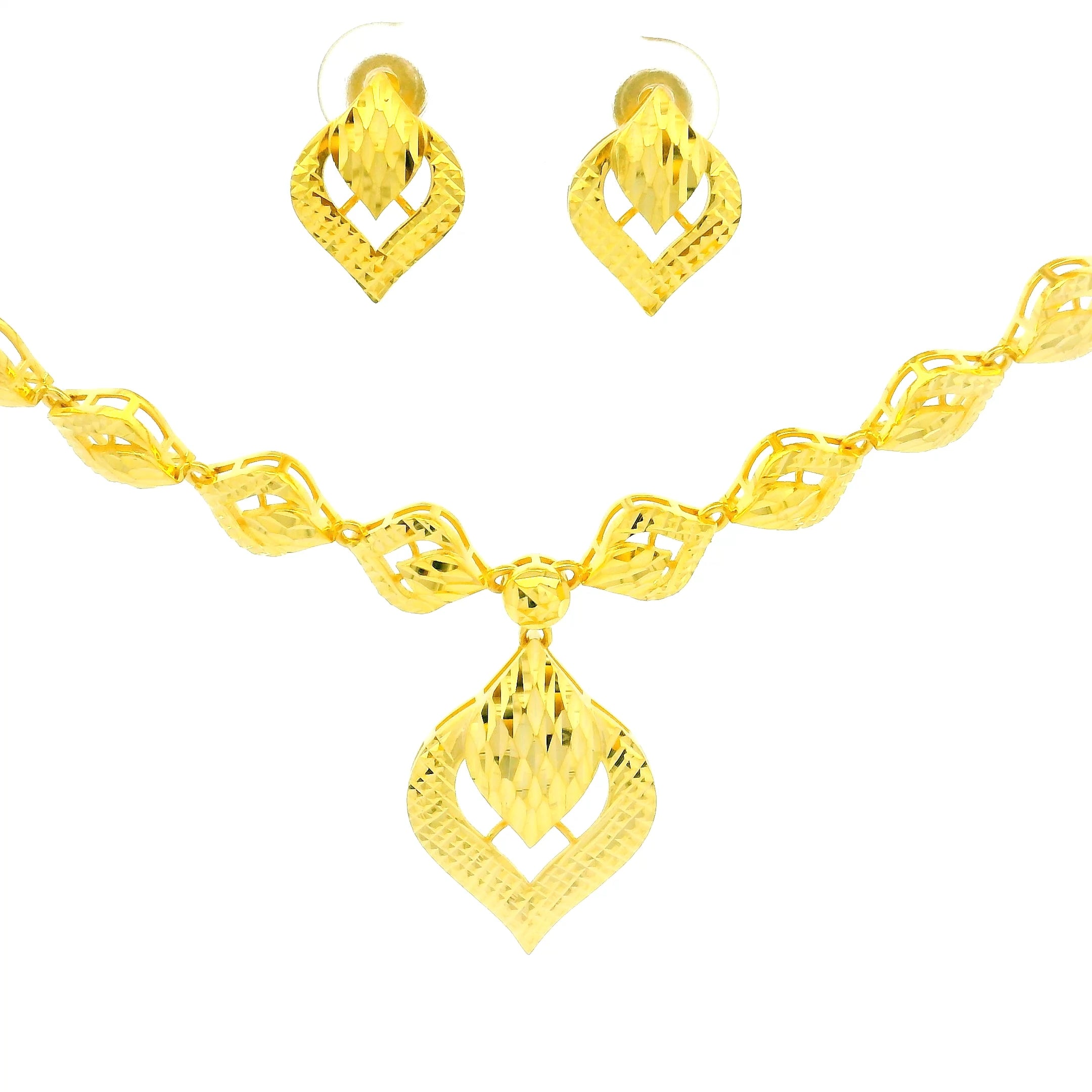 Gold Necklace Set