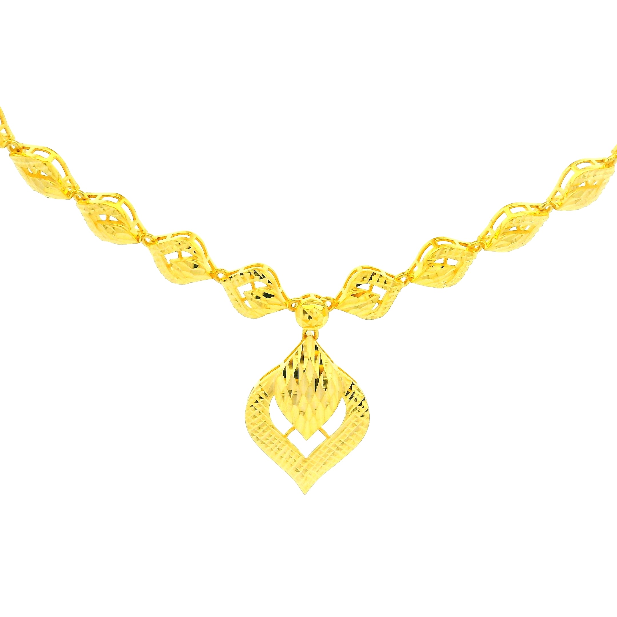 Gold Necklace Set