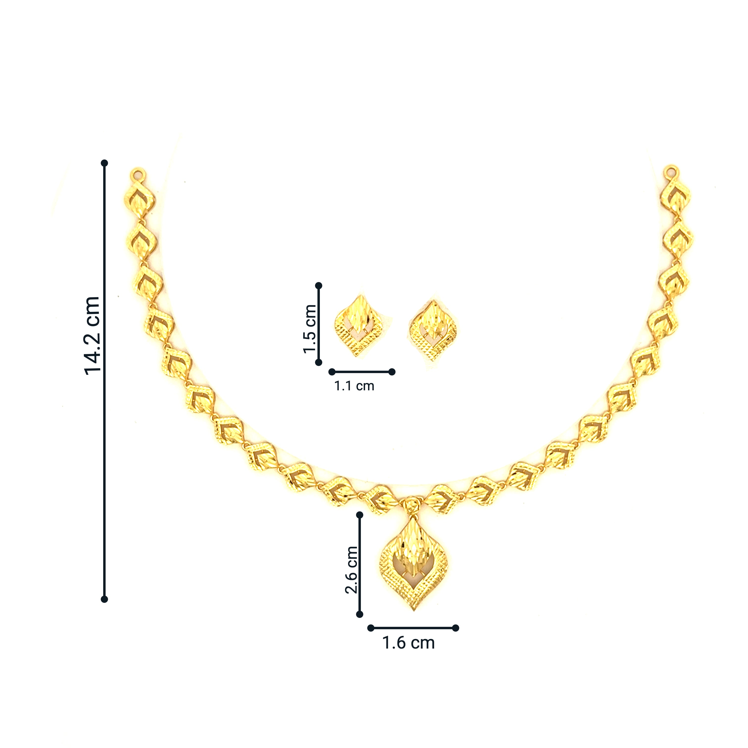 Gold Necklace Set