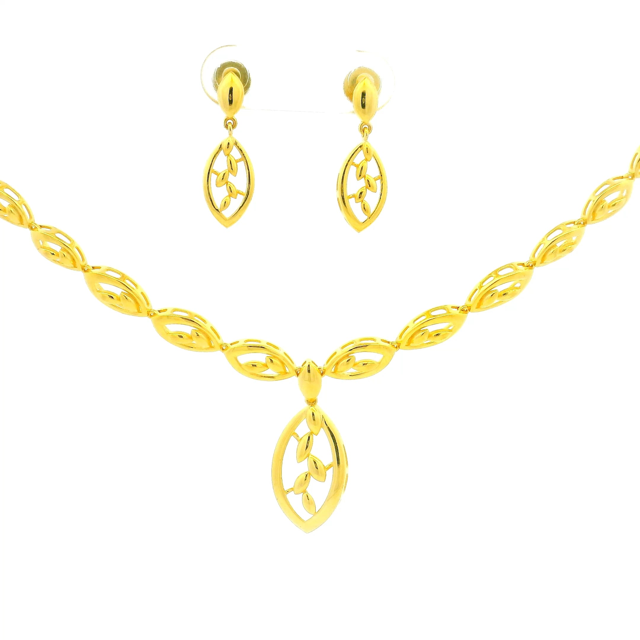 Gold Necklace Set