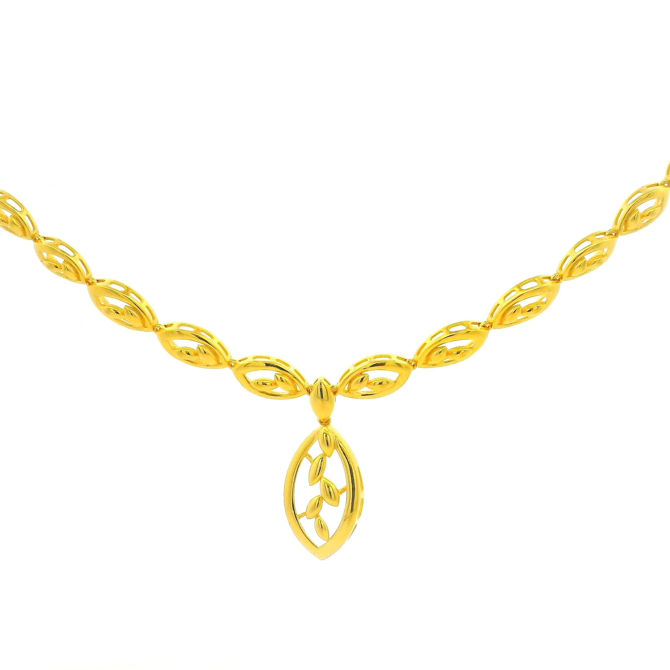 Gold Necklace Set