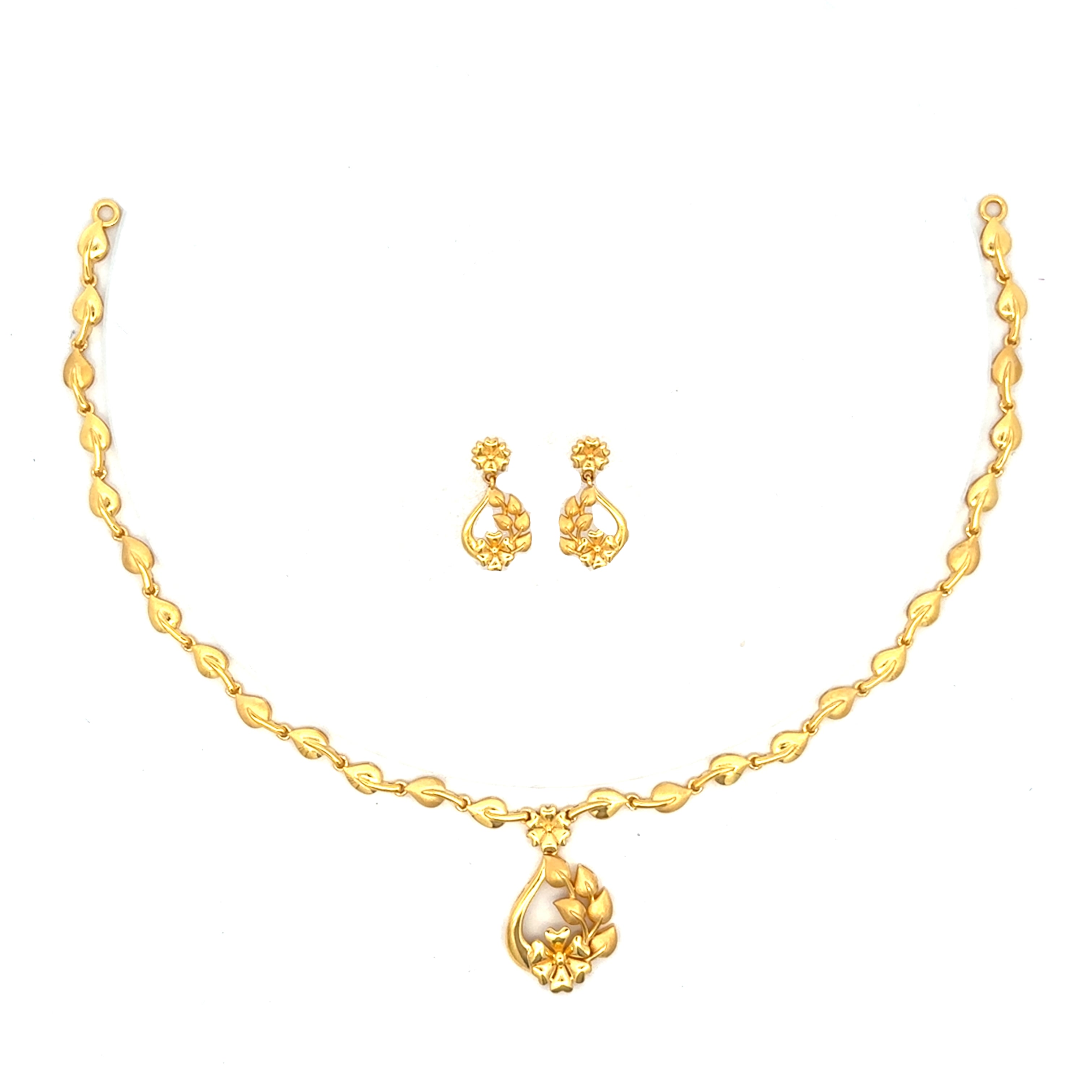 Gold Necklace Set