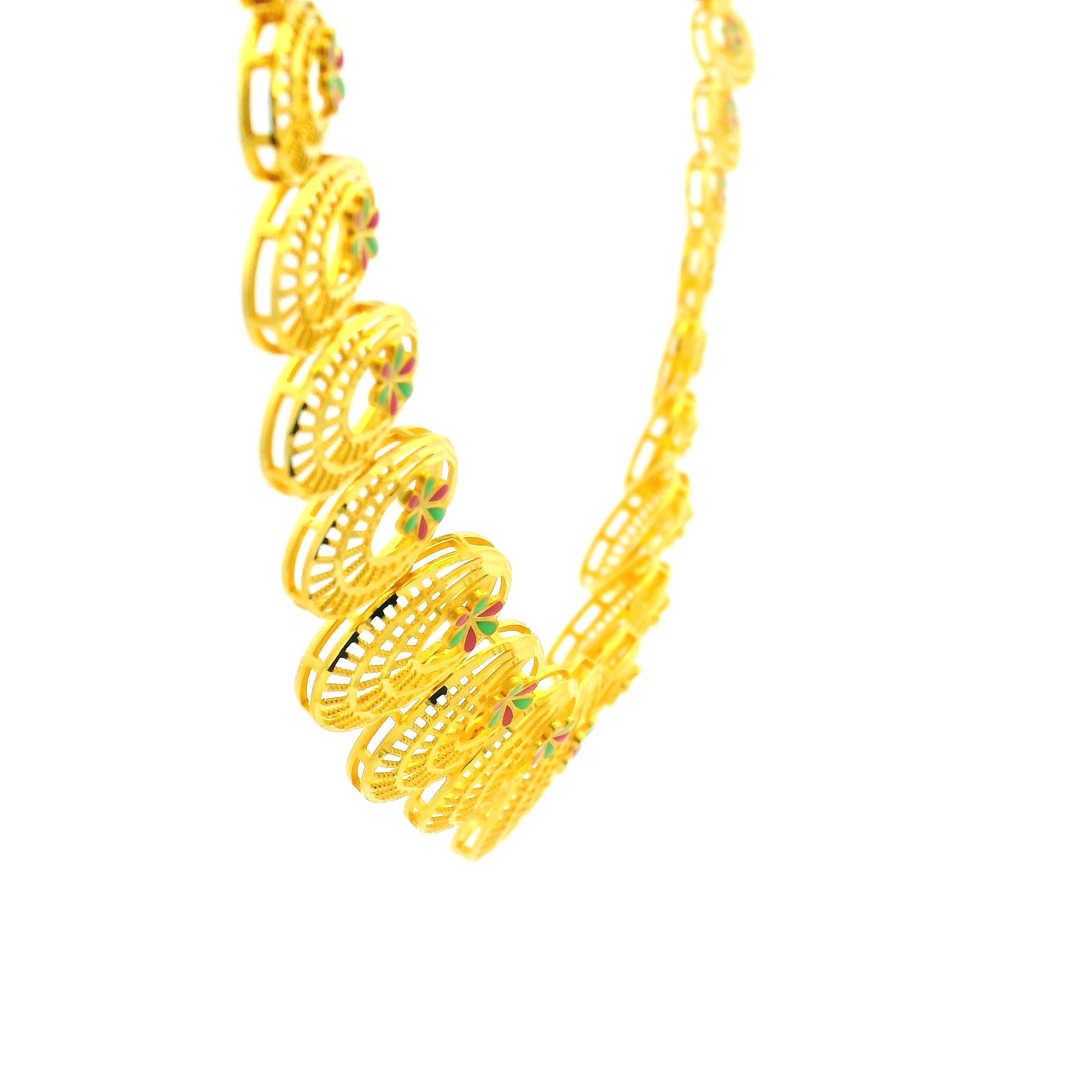 Gold Necklace Set