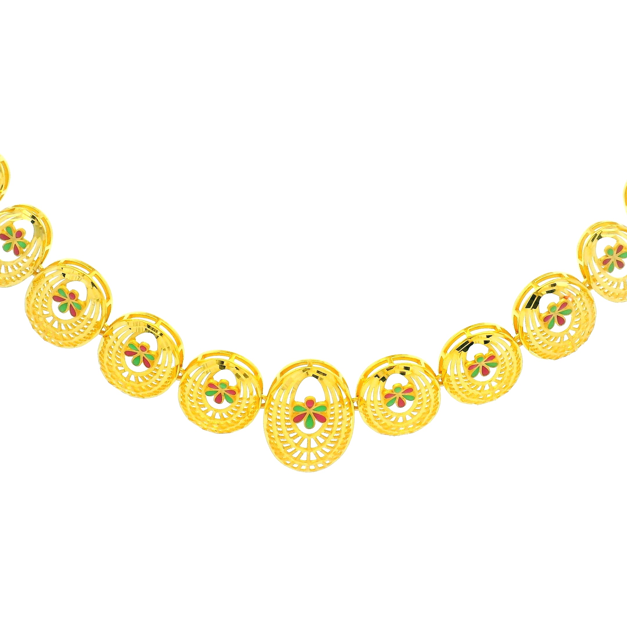 Gold Necklace Set