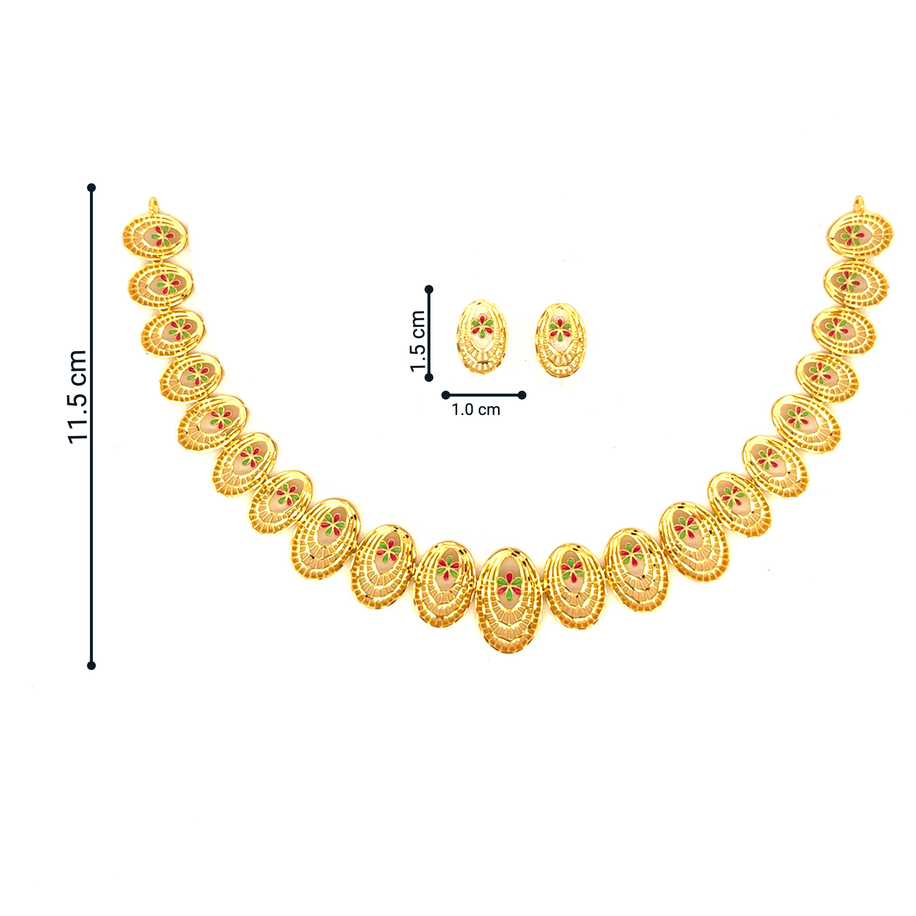 Gold Necklace Set