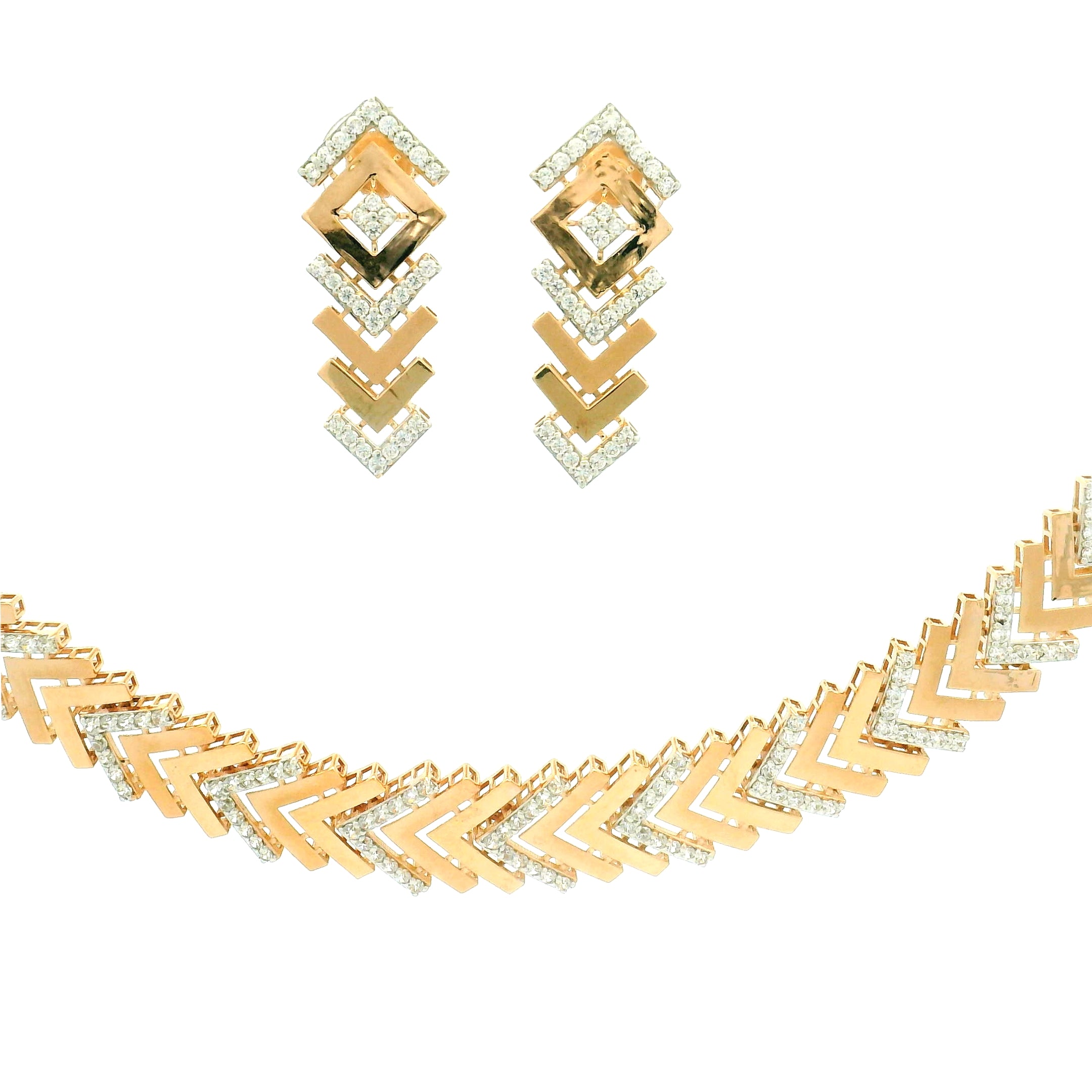 Gold Necklace Set