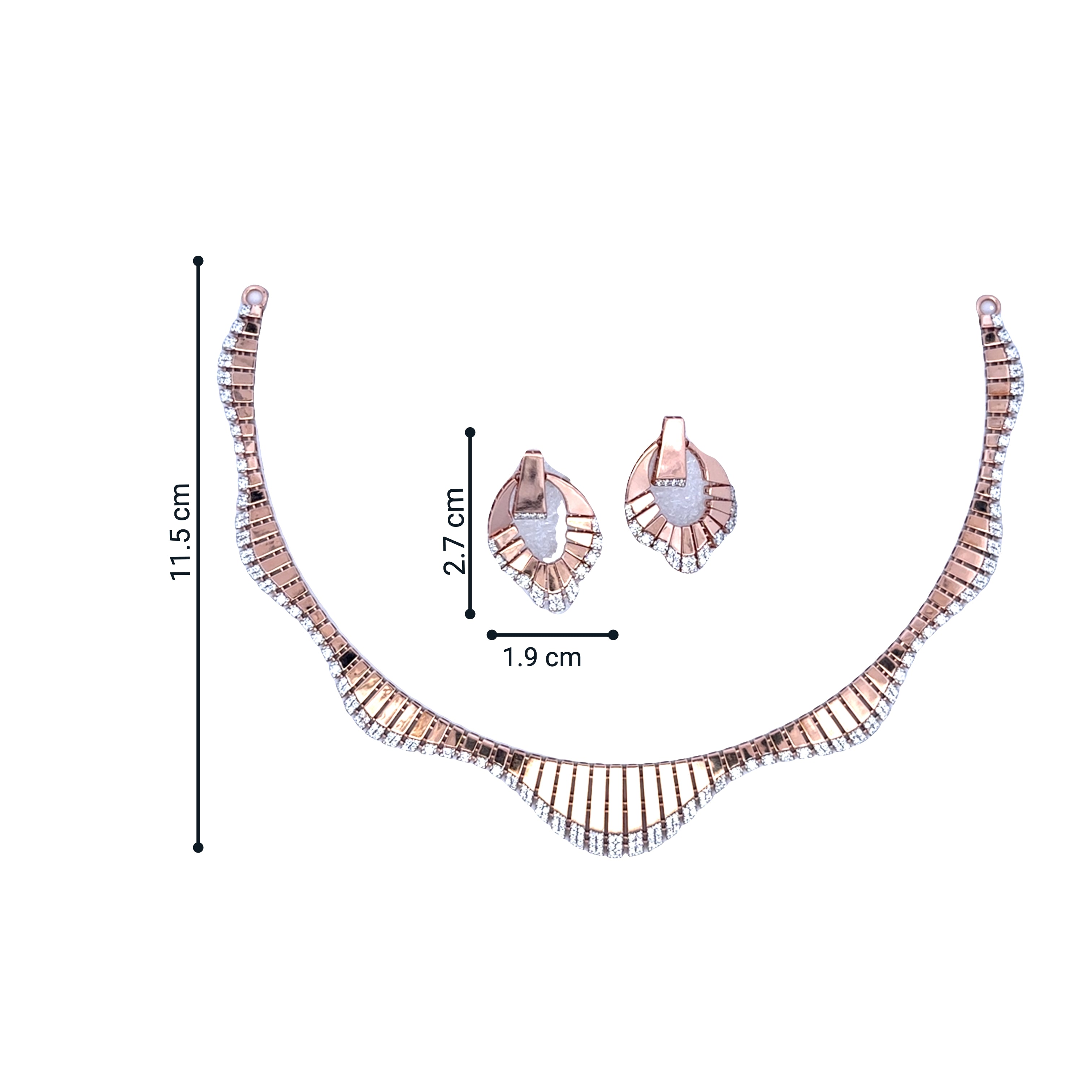 Gold Necklace Set