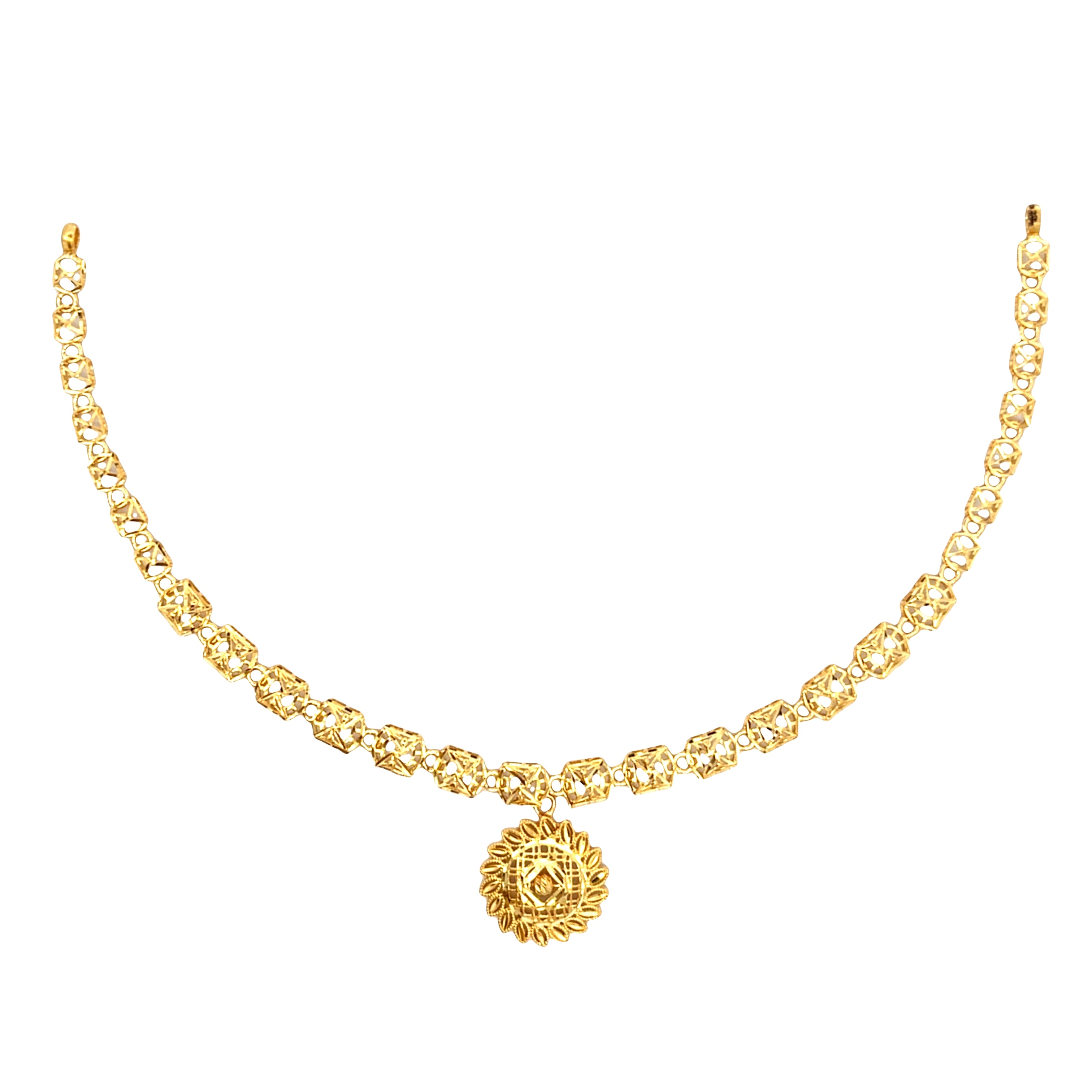 Gold Necklace Set