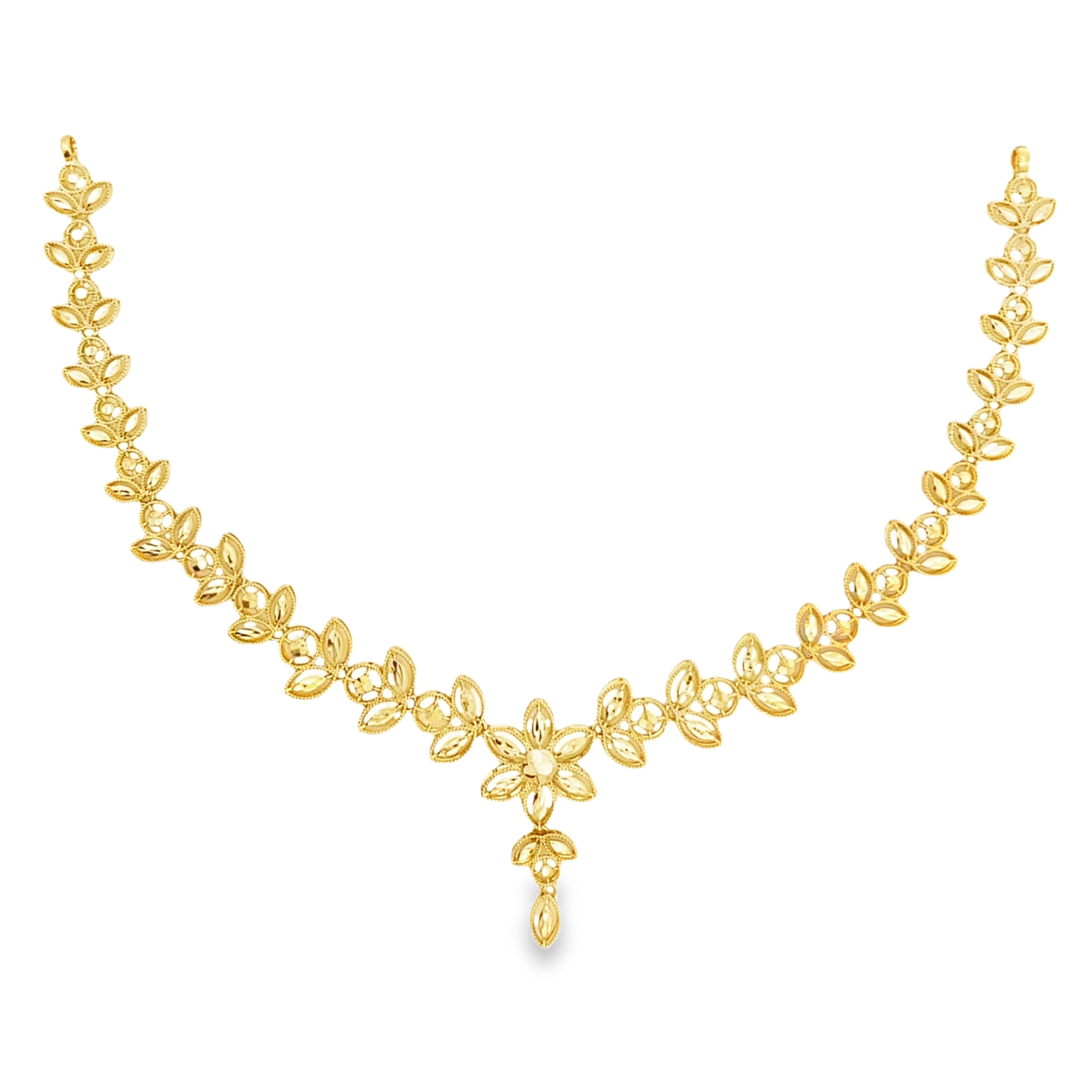 Gold Necklace Set