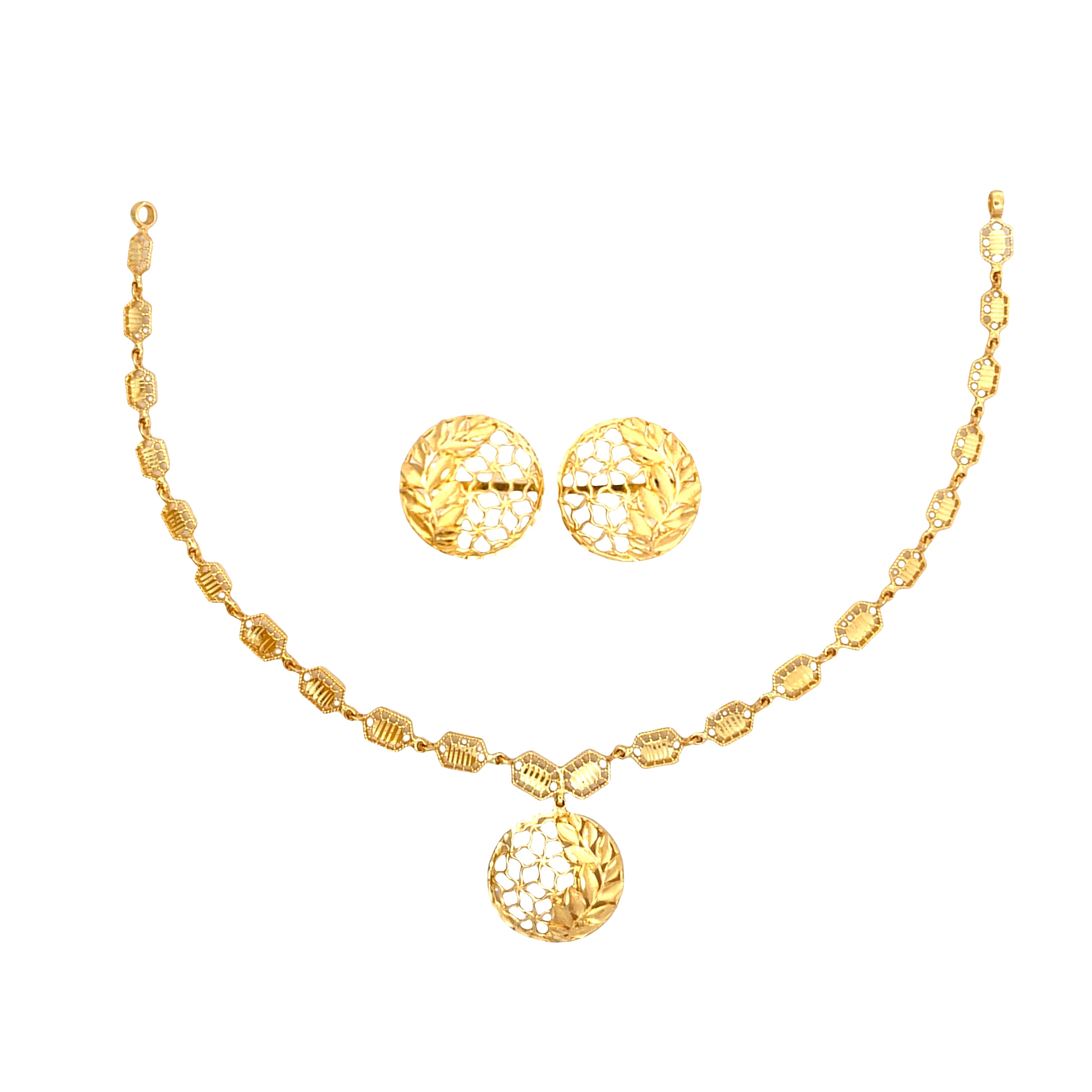Gold Necklace Set