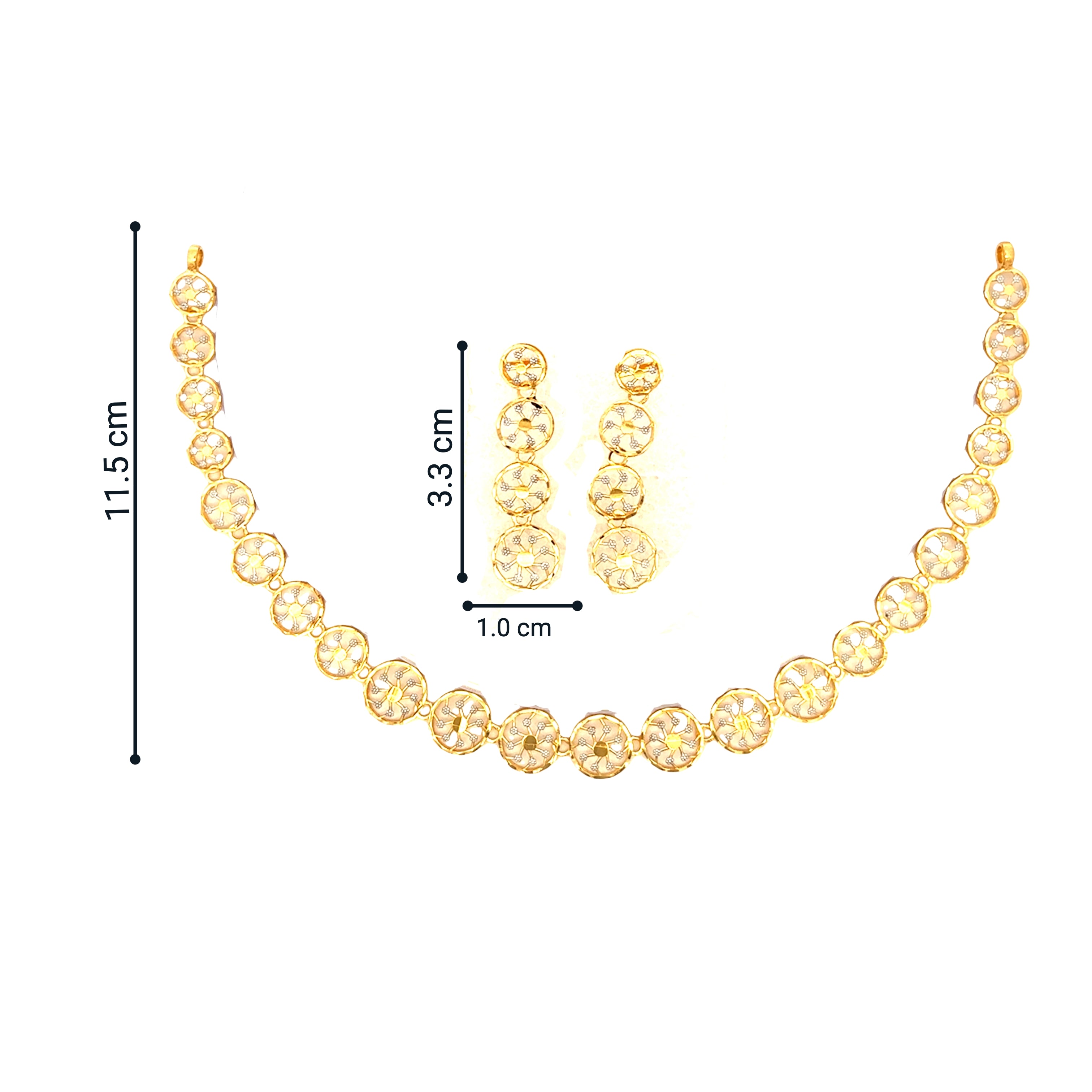 Gold Necklace Set