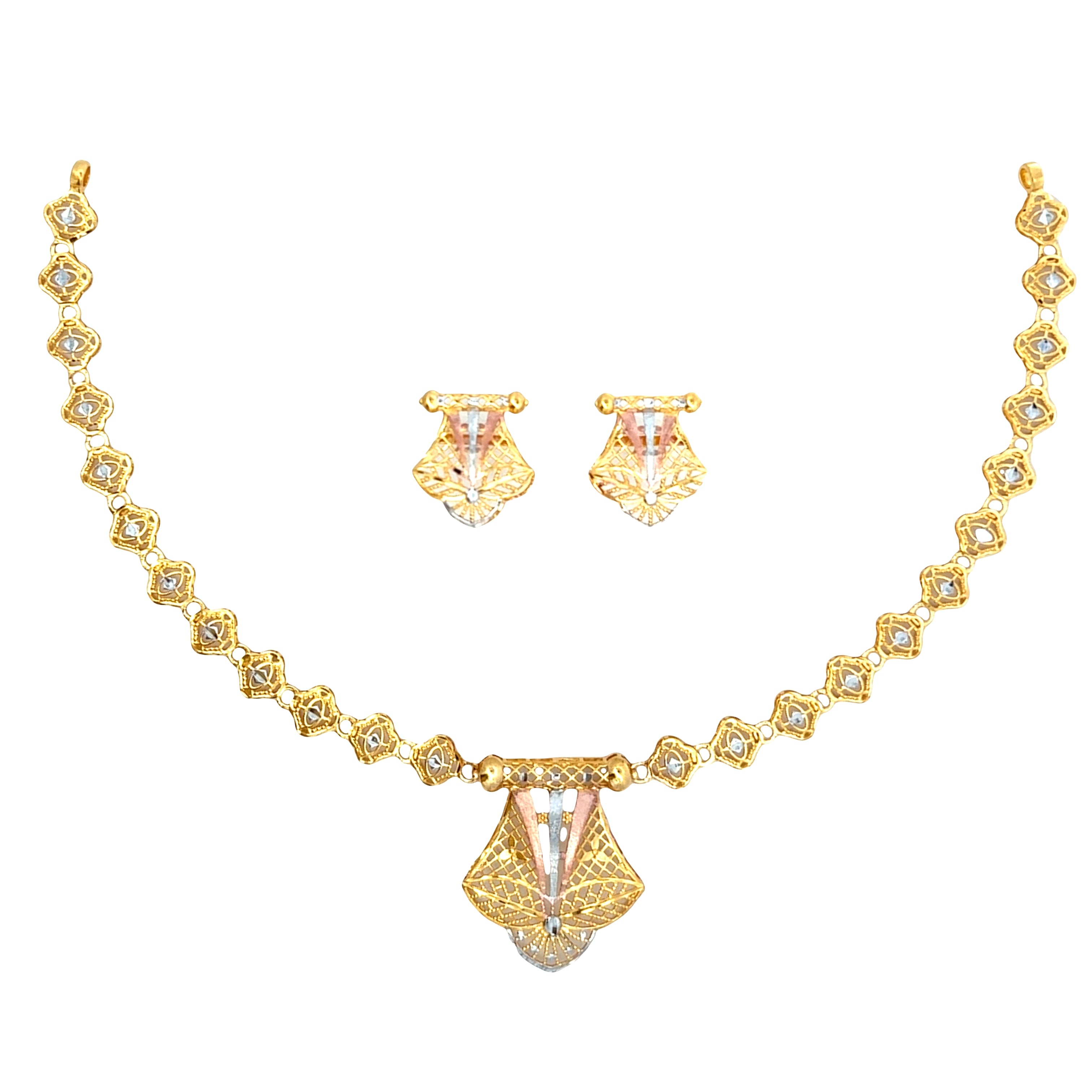 Gold Necklace Set
