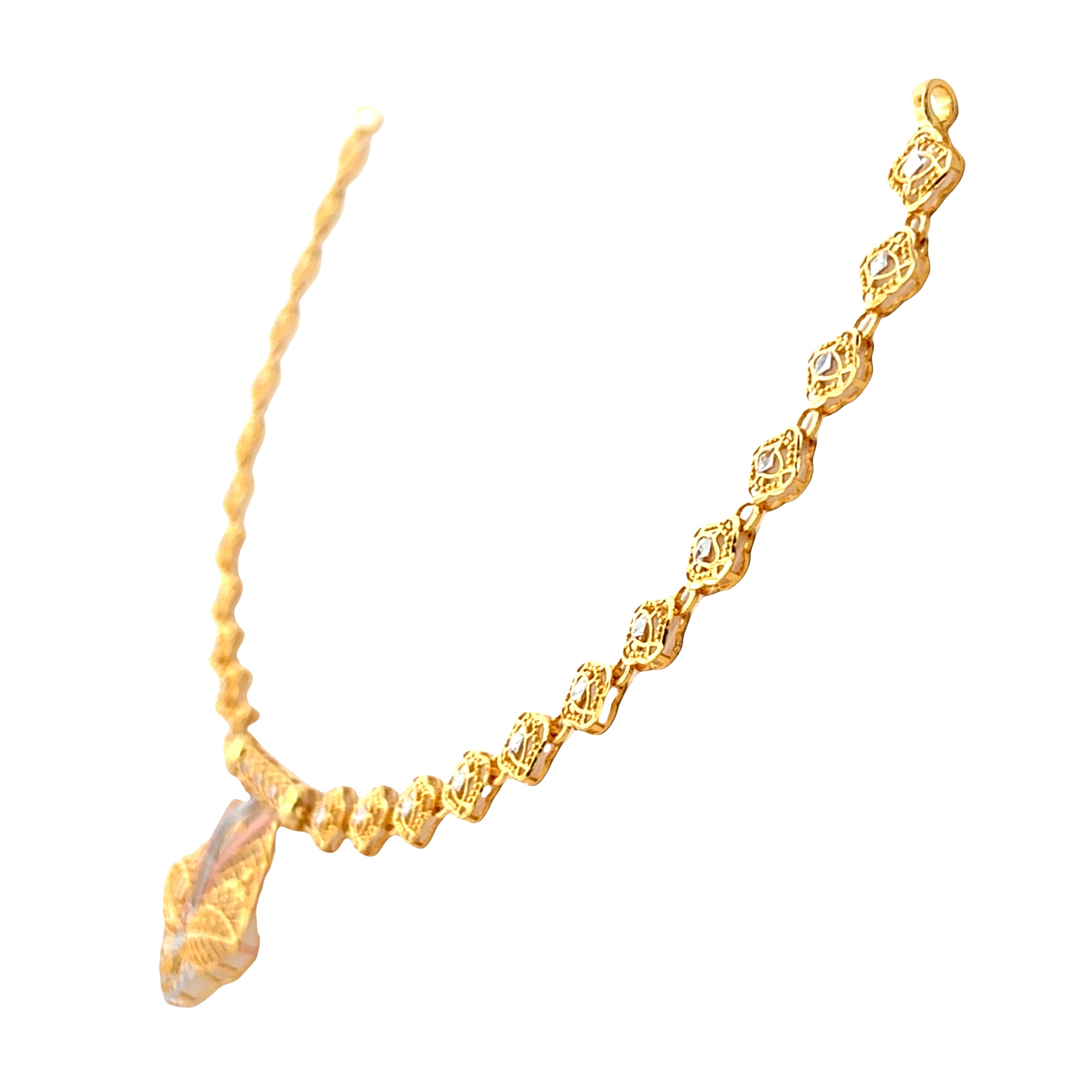 Gold Necklace Set