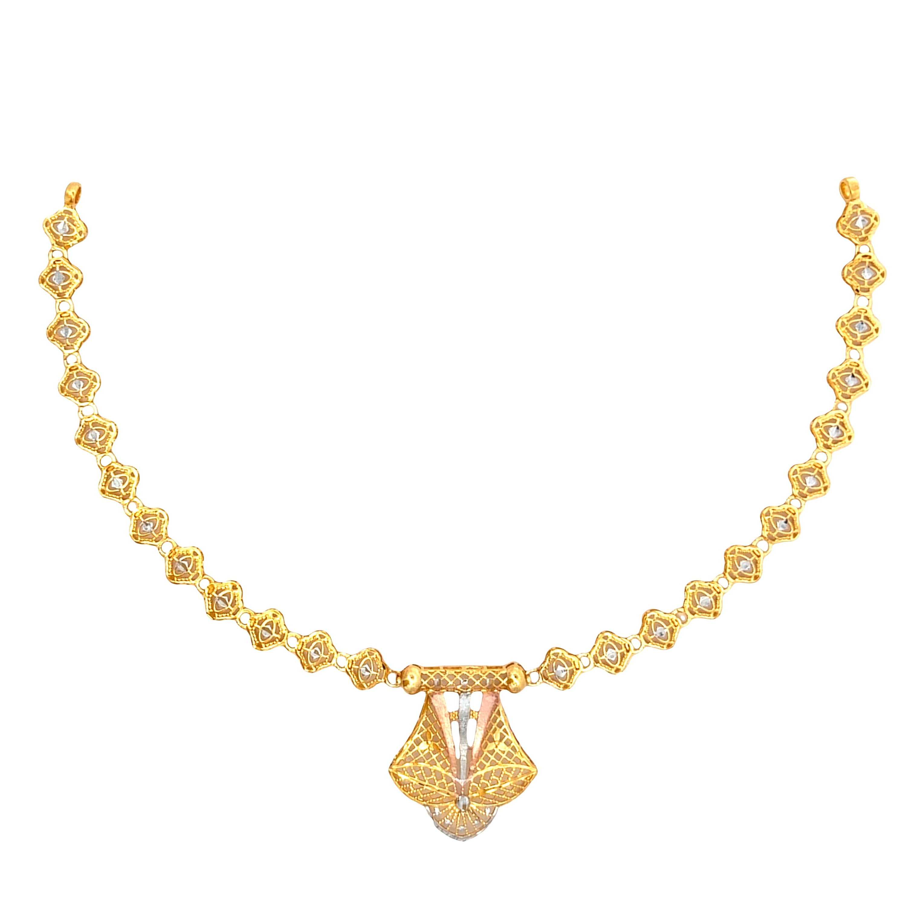 Gold Necklace Set