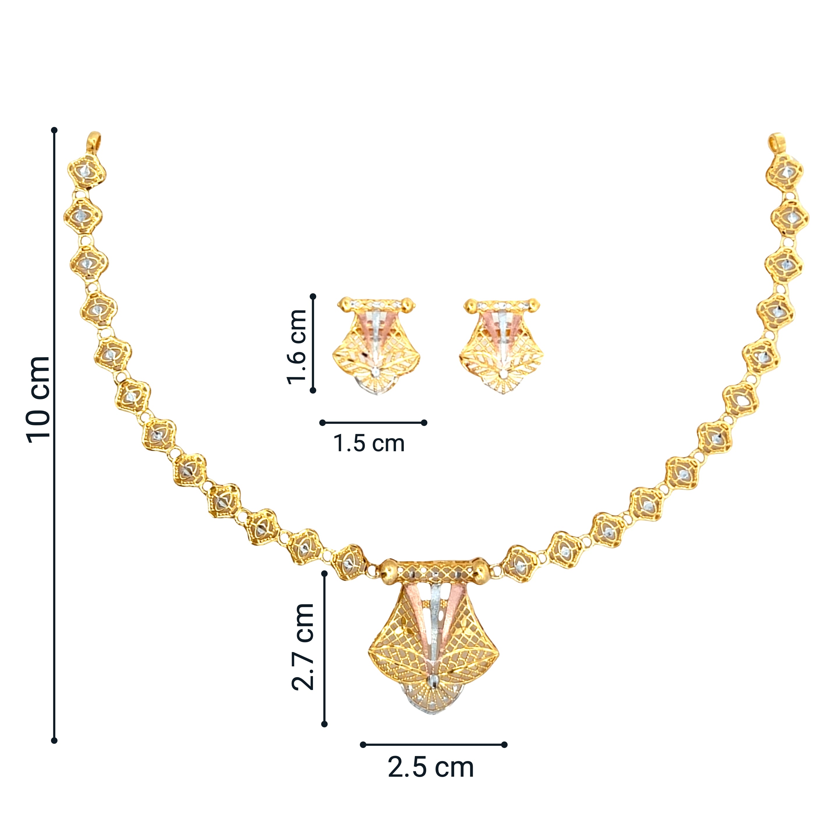Gold Necklace Set