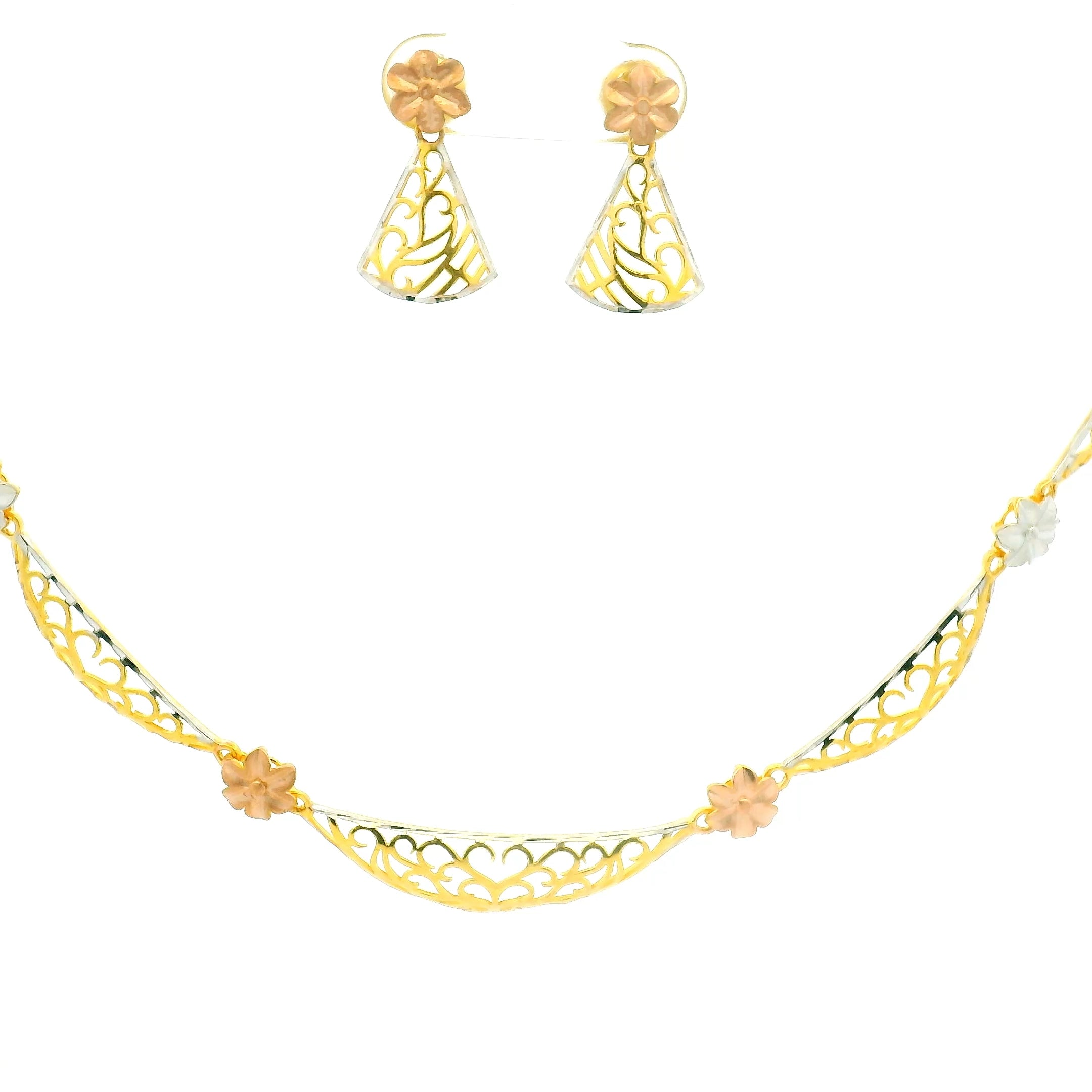 Gold Necklace Set