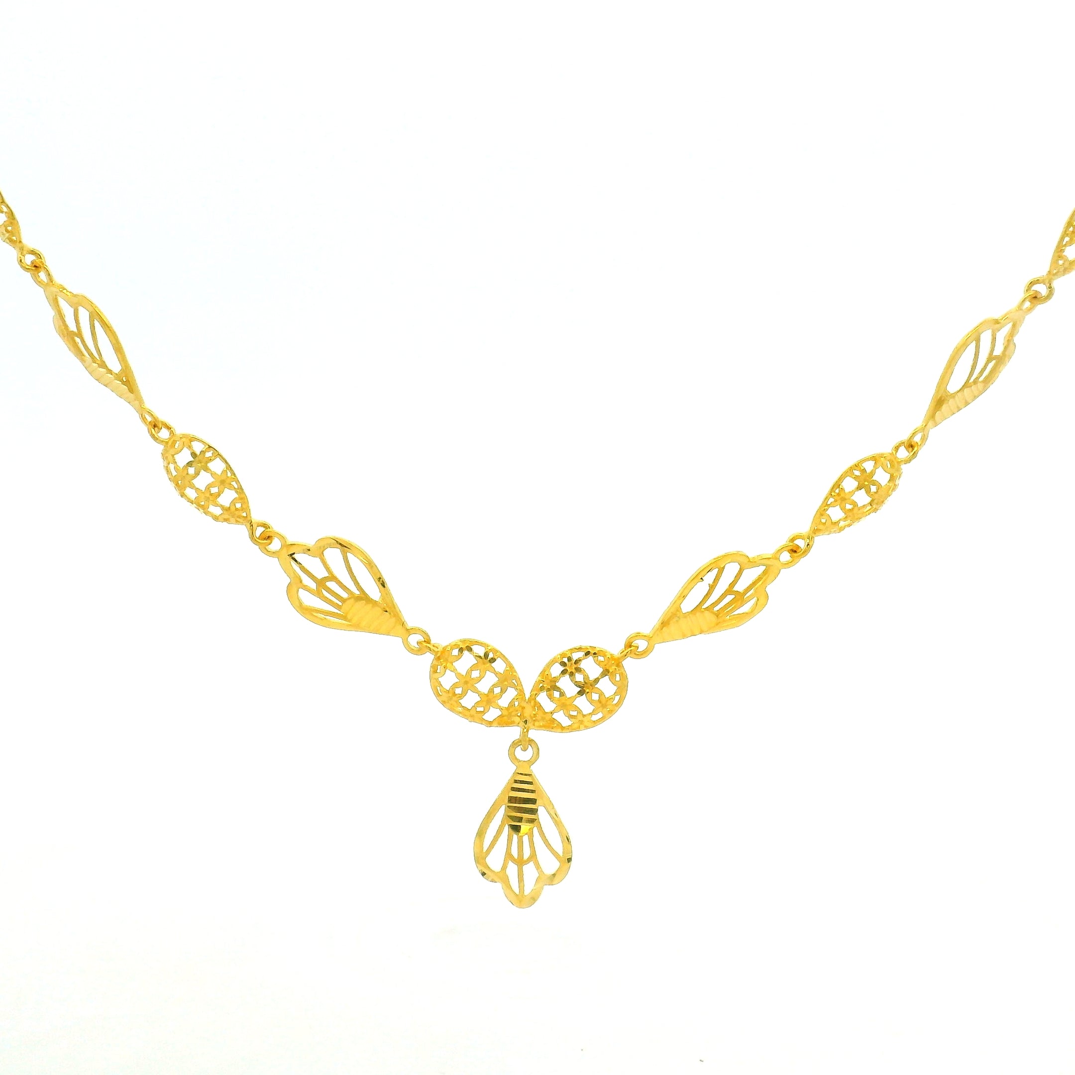 Gold Necklace Set