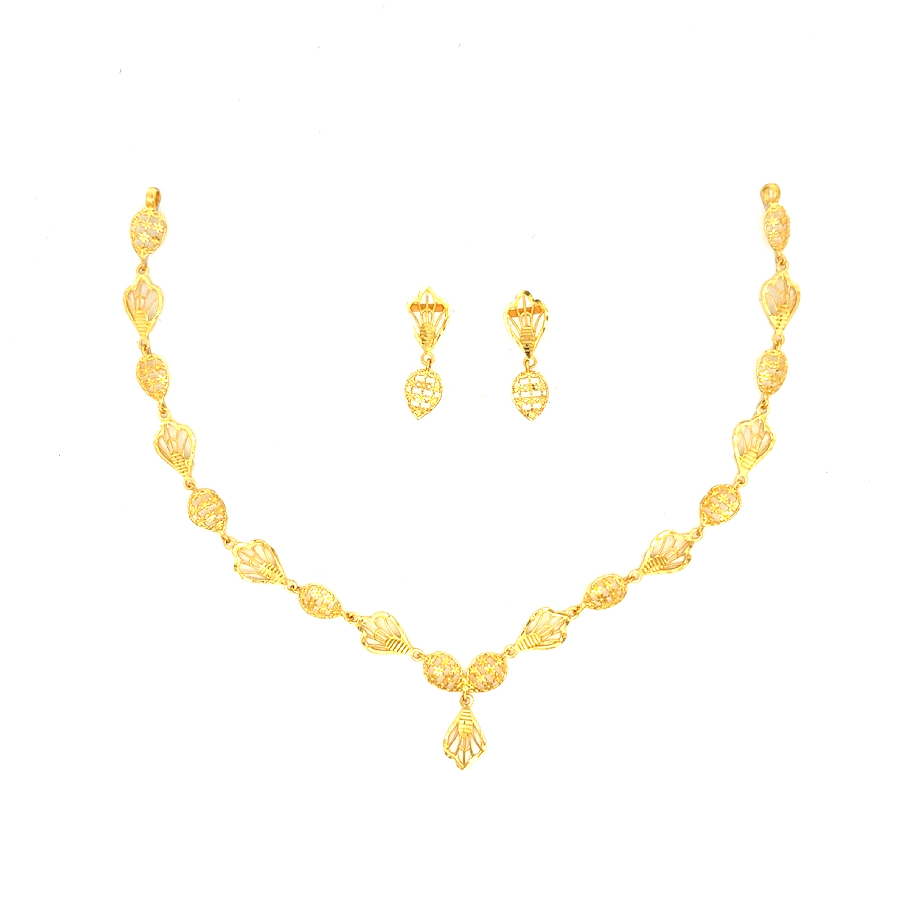 Gold Necklace Set