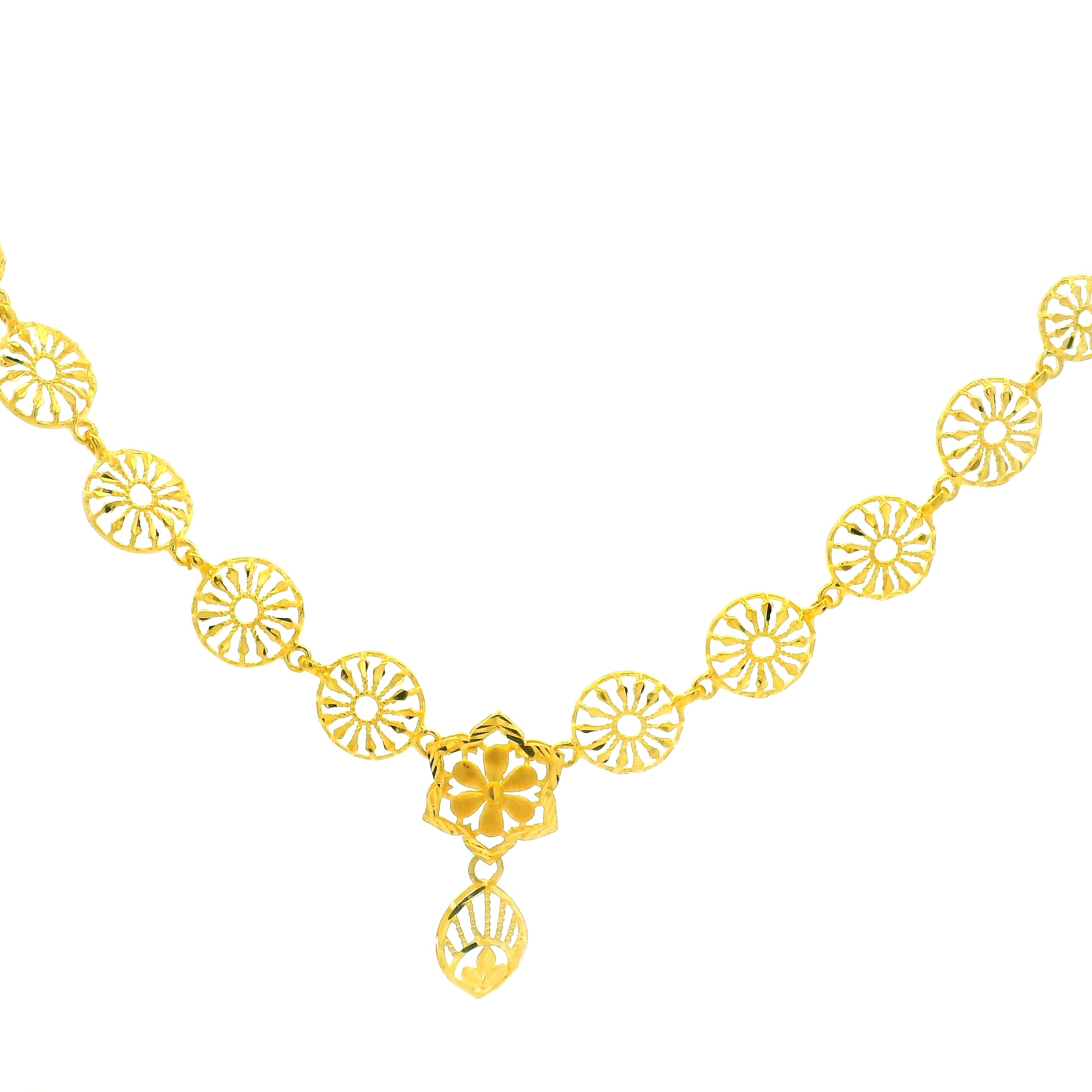 Gold Necklace Set