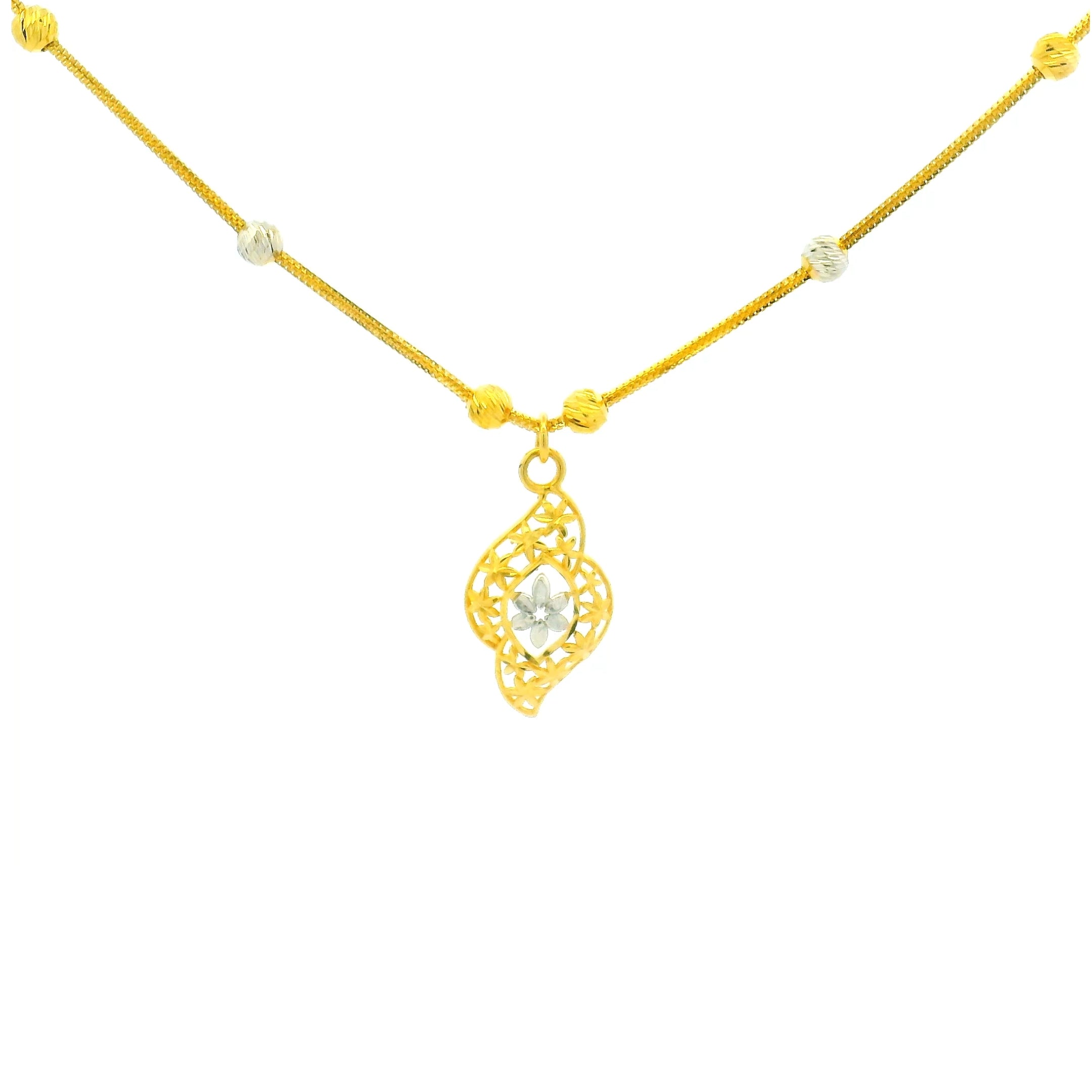 Gold Necklace Set