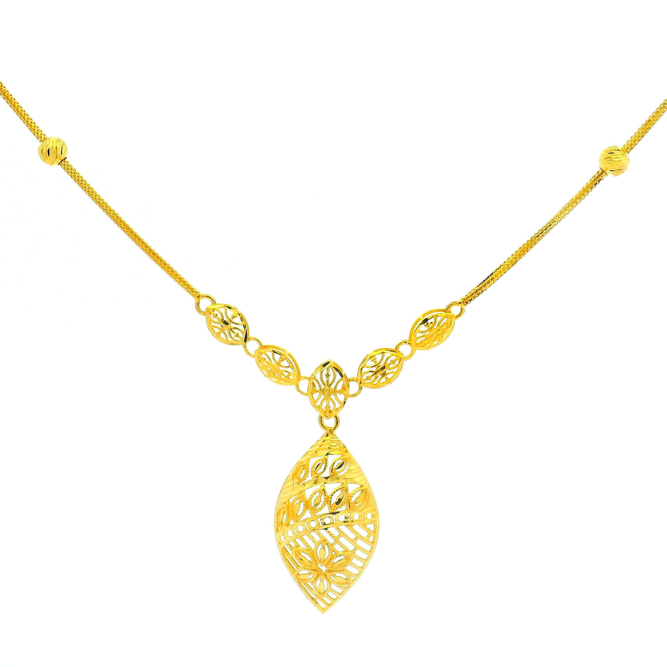 Gold Necklace Set