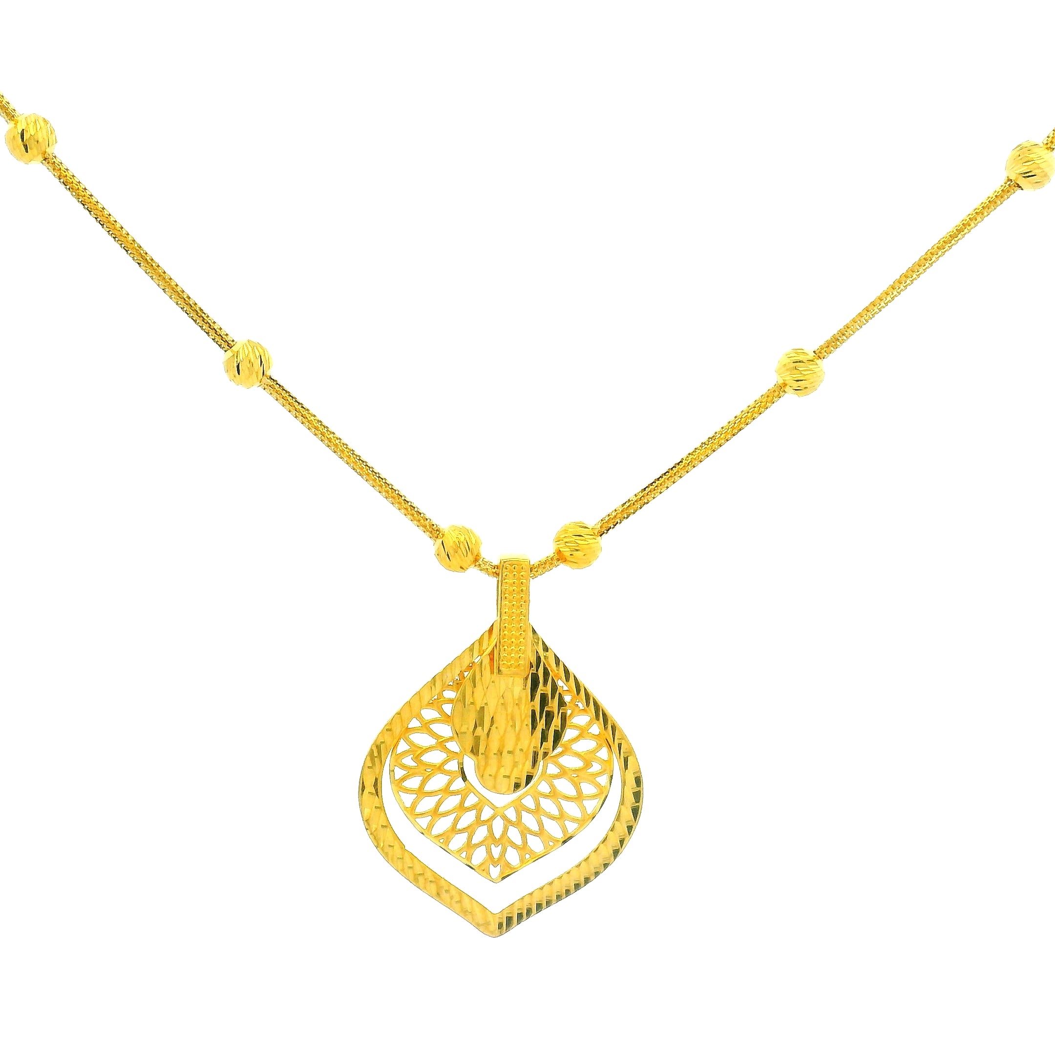 Gold Necklace Set