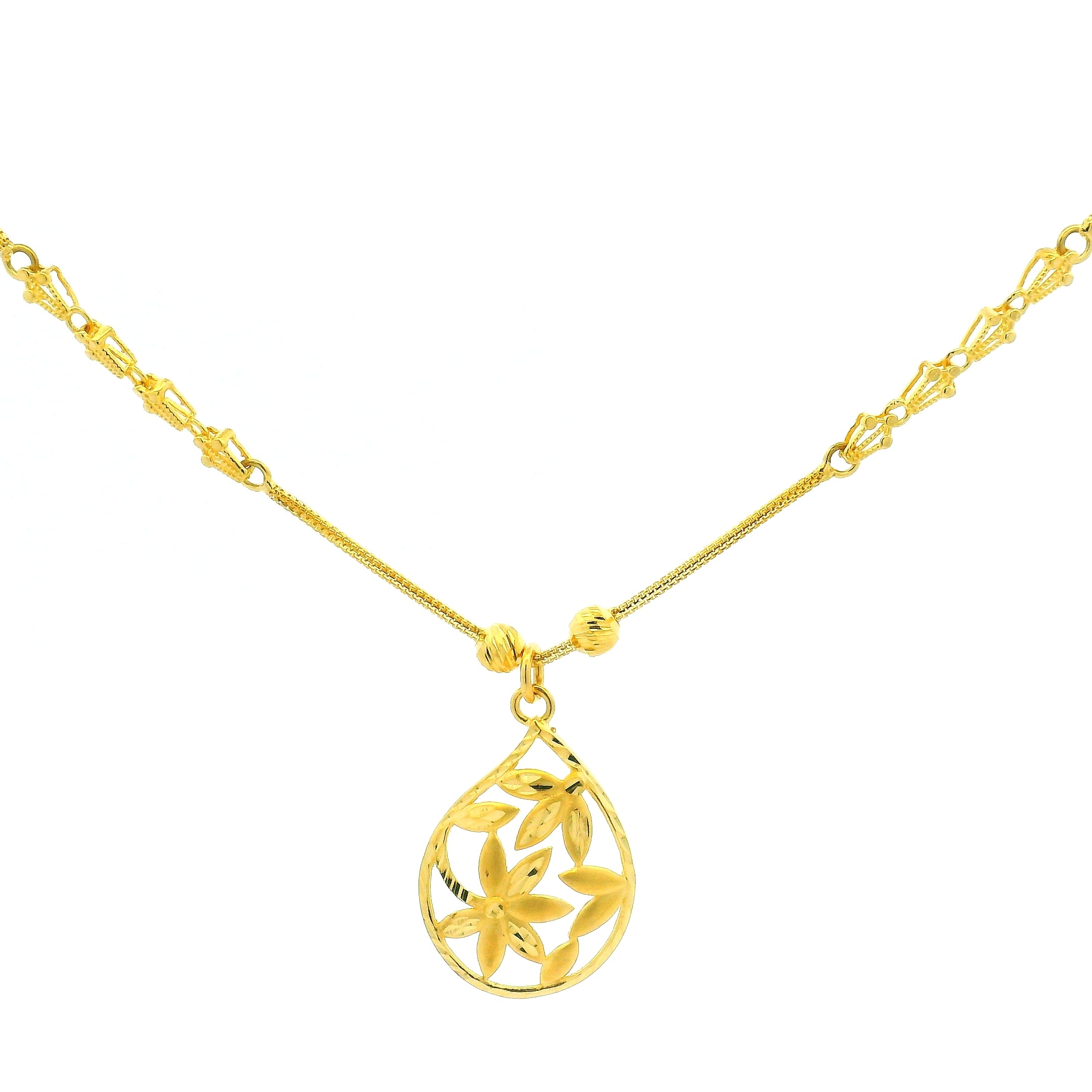 Gold Necklace Set