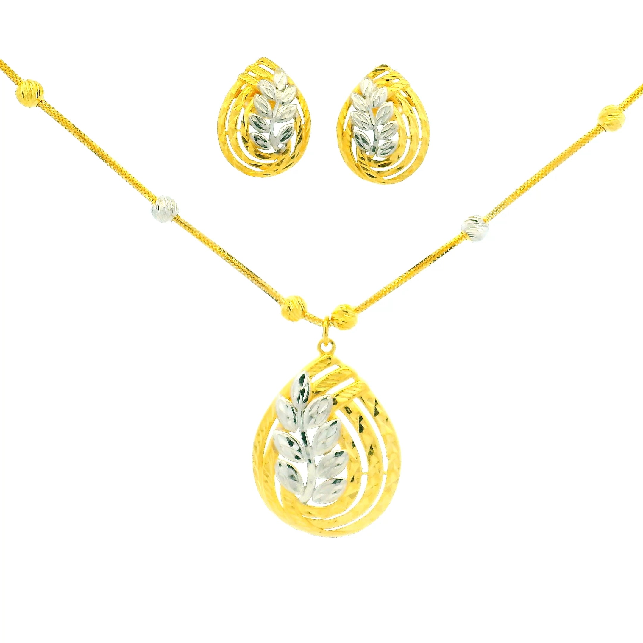 Gold Necklace Set