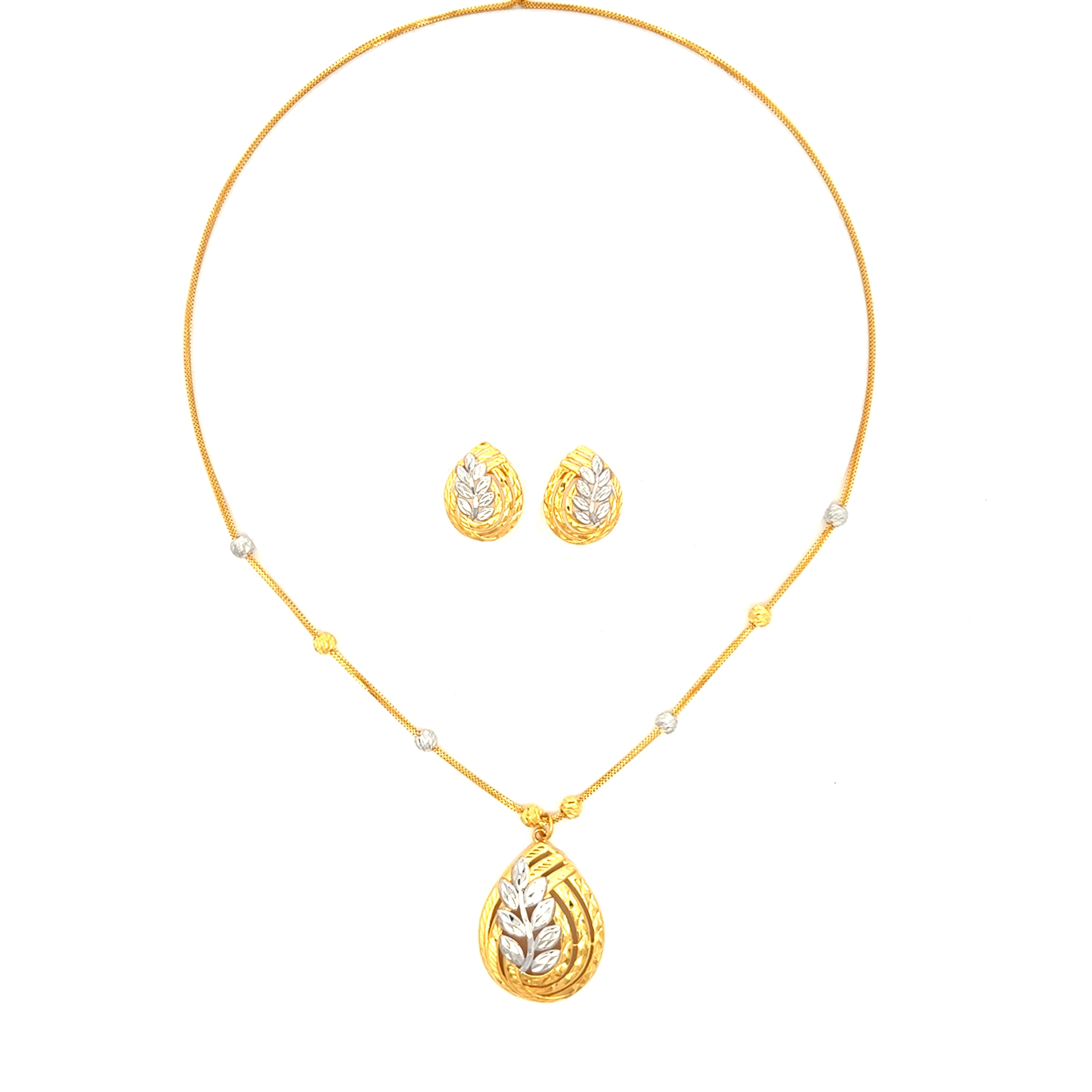 Gold Necklace Set