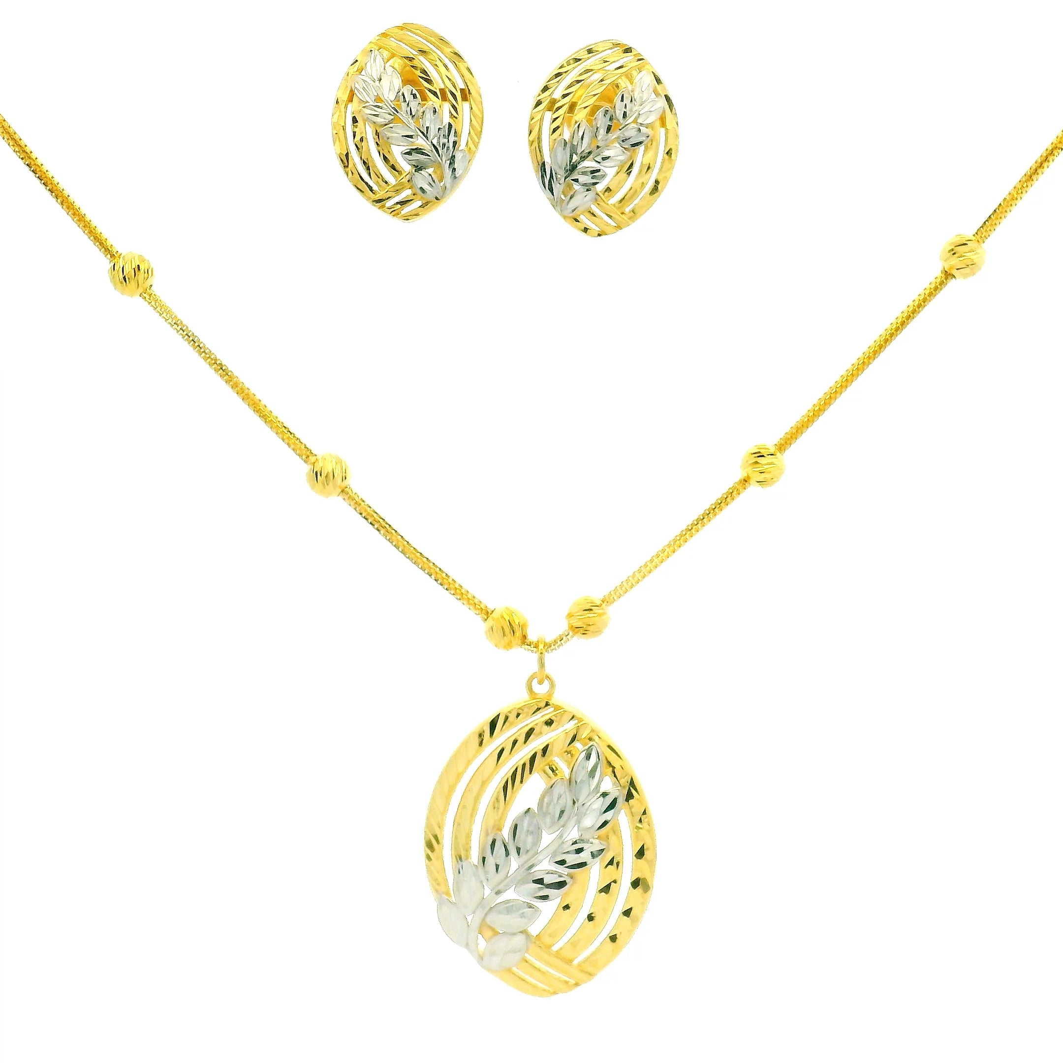 Gold Necklace Set